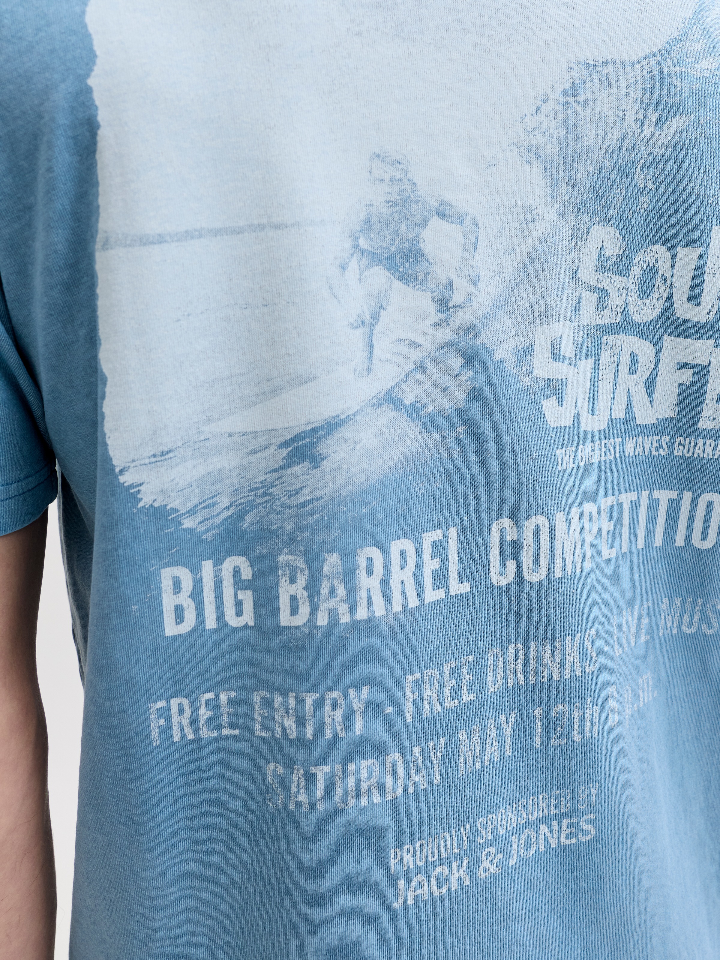 Jack & Jones T-Shirt »JPRBLUMAXWELL SS TEE« mit Print