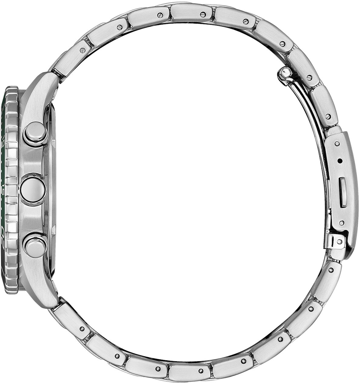 Citizen Chronograph, Armbanduhr, Herrenuhr, Solar, Stoppfunktion, Edelstahlarmband