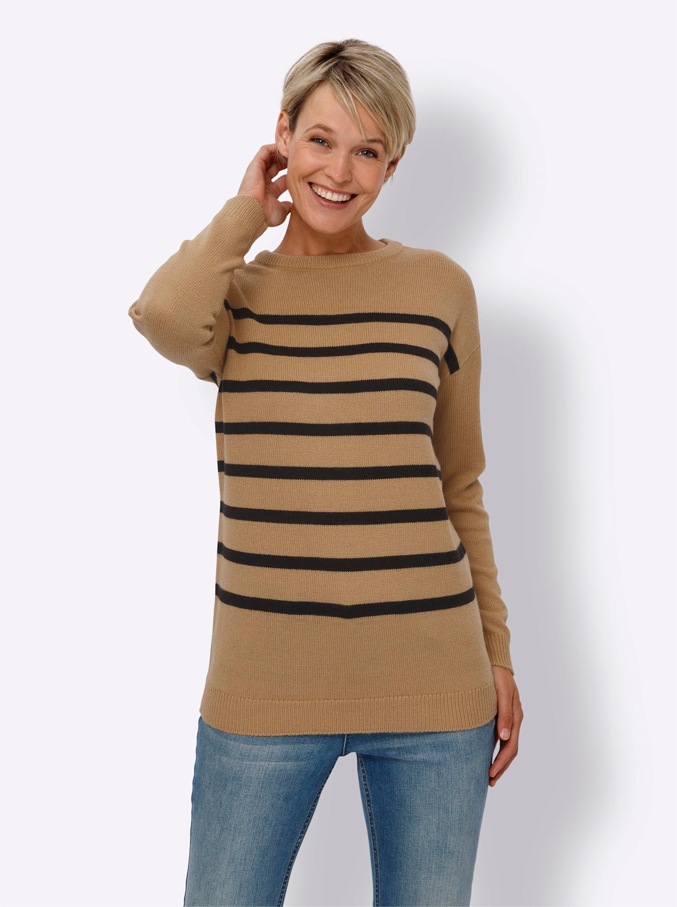 Classic Basics Strickpullover »Langarm-Pullover«
