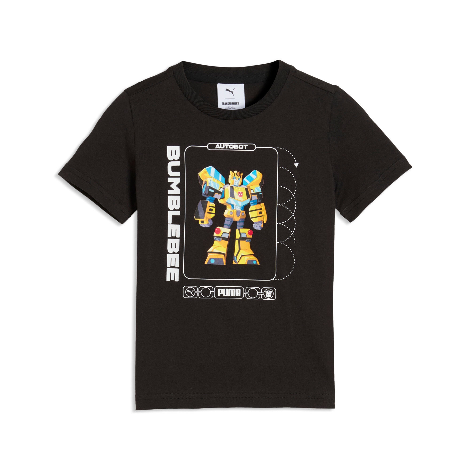 PUMA T-Shirt »X TRANSFORMERS GRAPHIC TEE« für Kinder, Regular Fit, normale Länge, Kurzarmdesign, unifarben
