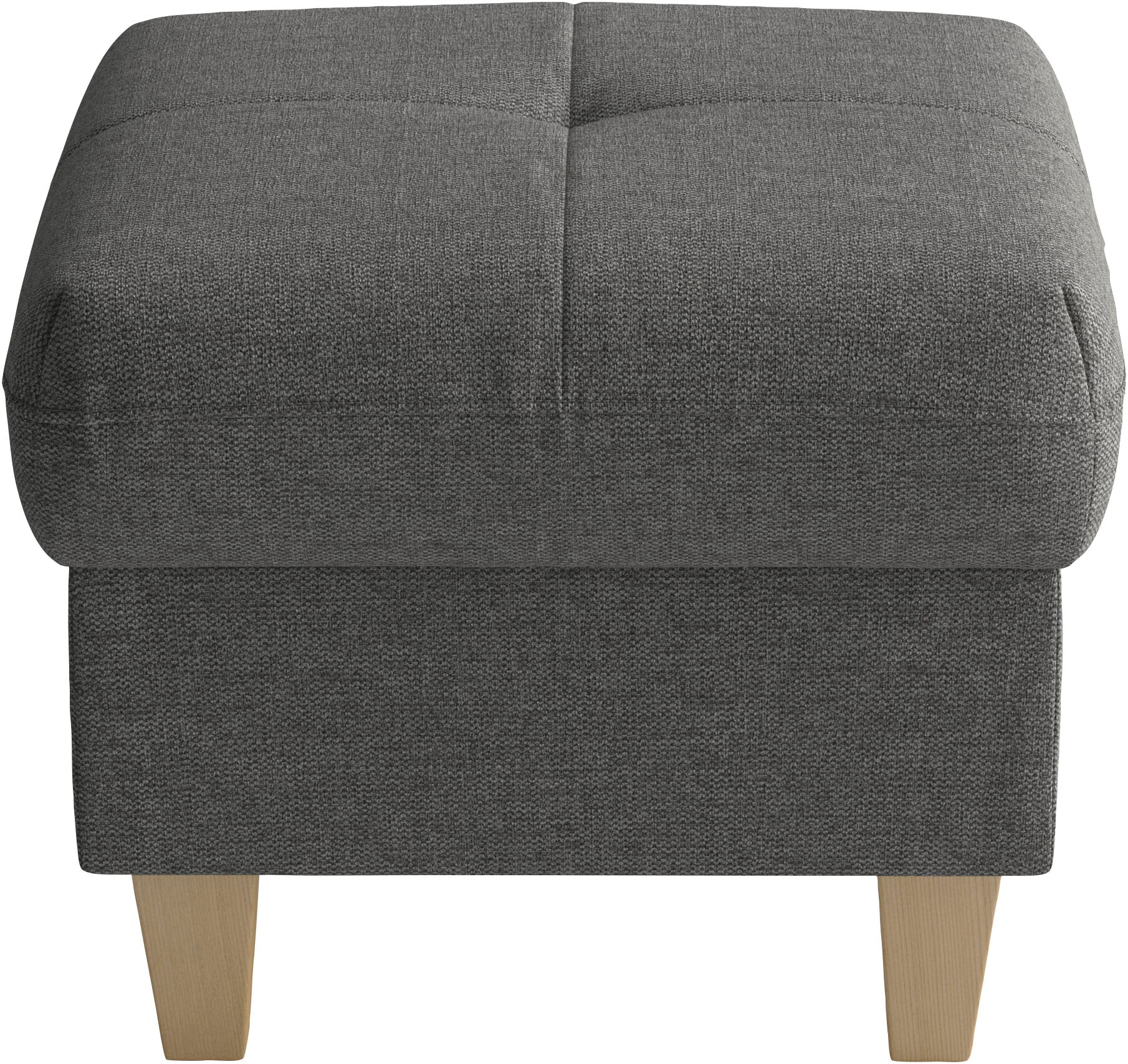 sit&more Polsterhocker »Pamela, B: 58 cm« 1 Stk. tlg. verschiedene Farben und Stoffe,  bis 120 kg belastbar