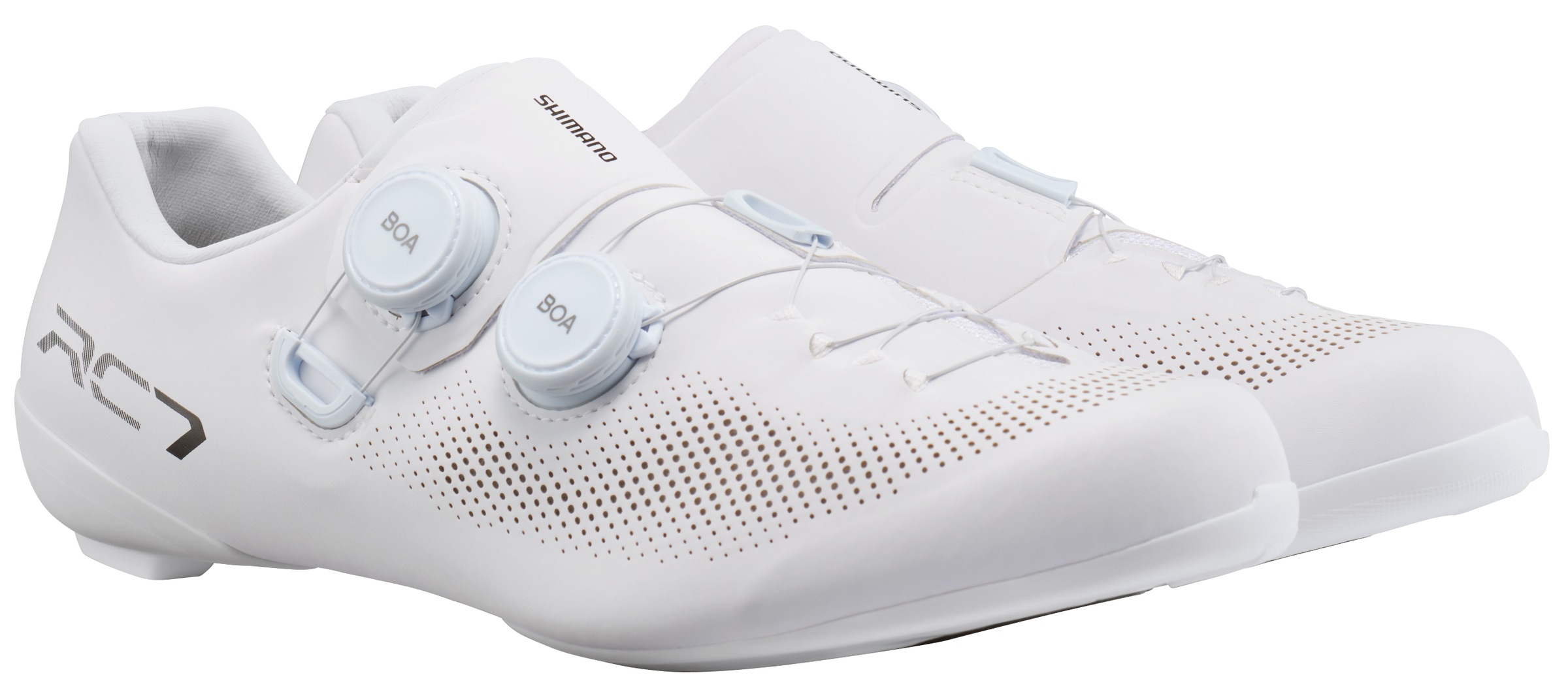 Shimano Fahrradschuh »Rennrad - Fahrradschuhe SH-RC703 WIDE, weiß«