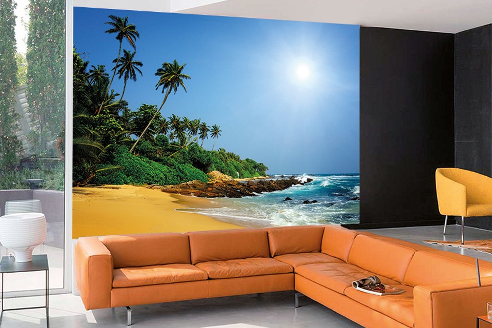 Papermoon Fototapete »Sri Lanka Tropical Beach«