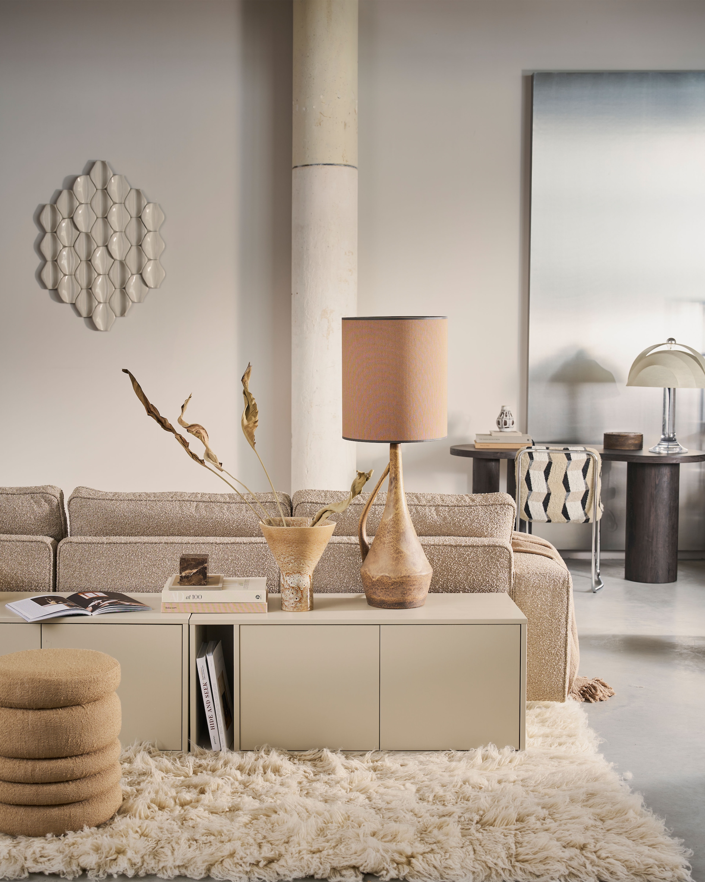 WOOOD Schuhbank »vtwonen SETTLE DOWN TV MEUBEL/BANKJE 108 CM GRENEN DUST [fsc]« Settle Down TV-Schrank/Bank aus FSC-Kiefer