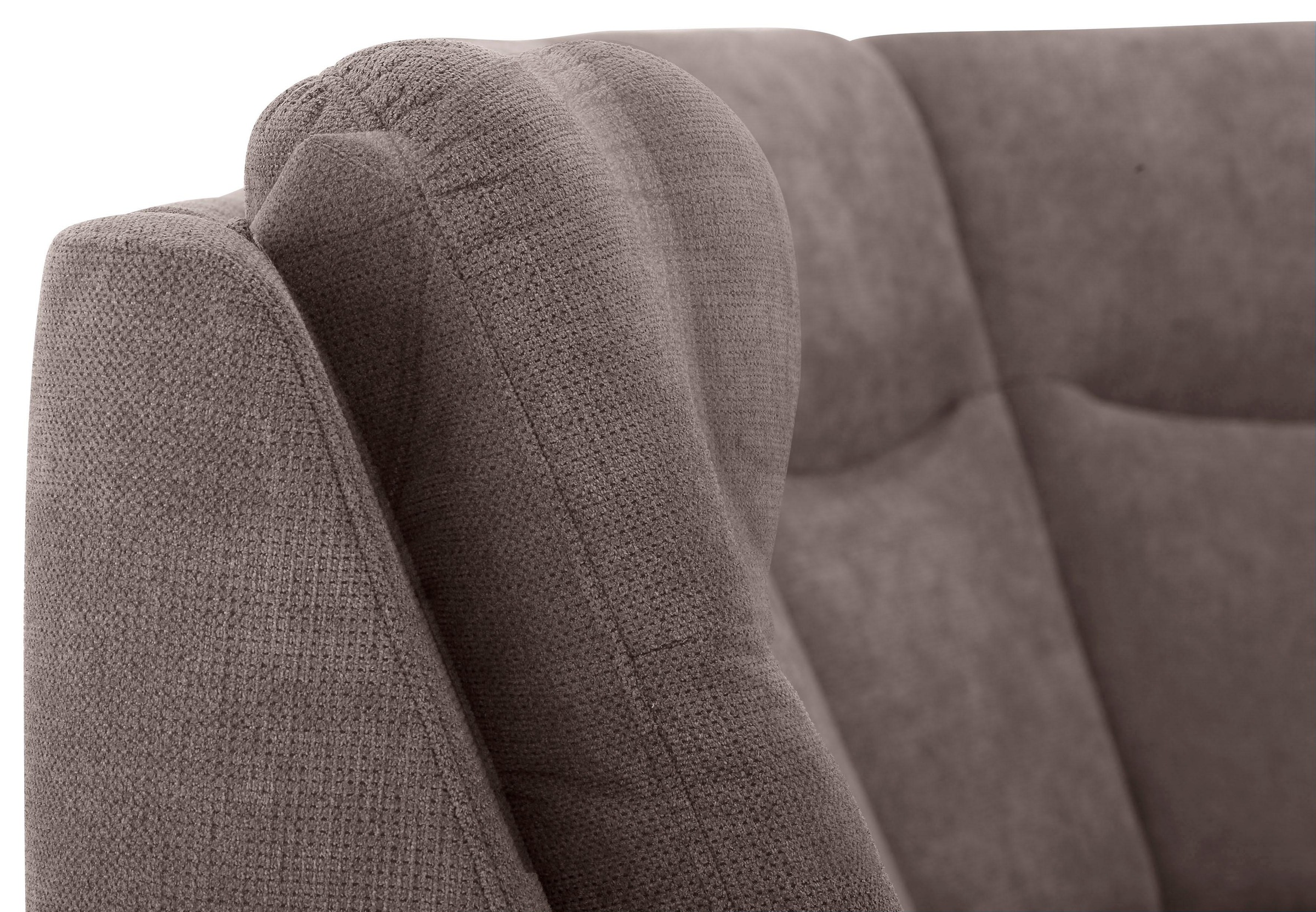 Home affaire Ecksofa »Boccaccio L-Form«, mit Federkern, incl. Kopfteilverstellung, wahlweise Bettfunktion