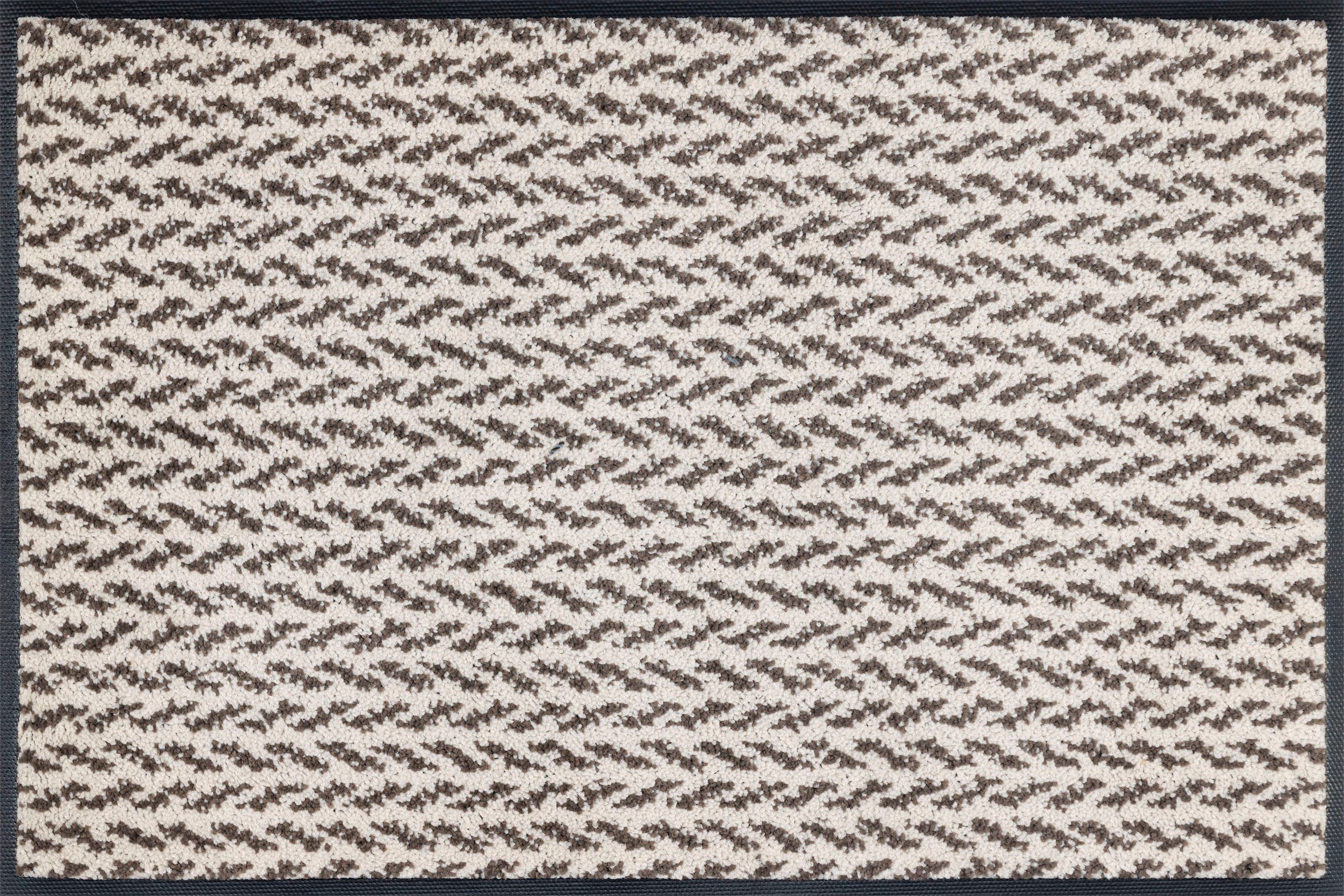 wash+dry by Kleen-Tex Fußmatte »Duo Latte«, rechteckig, 9 mm Höhe, Schmutzfangmatte, rutschhemmend, In- und Outdoor geeignet, waschbar