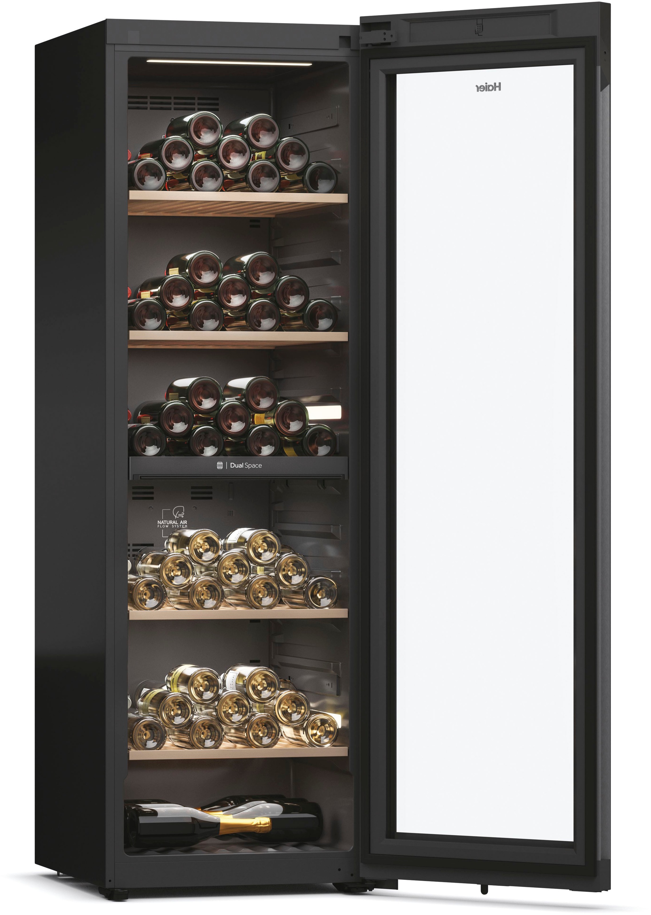 Haier Weintemperierschrank »HWS236GDEH1«, für 236 St. Standardflaschen á 075l