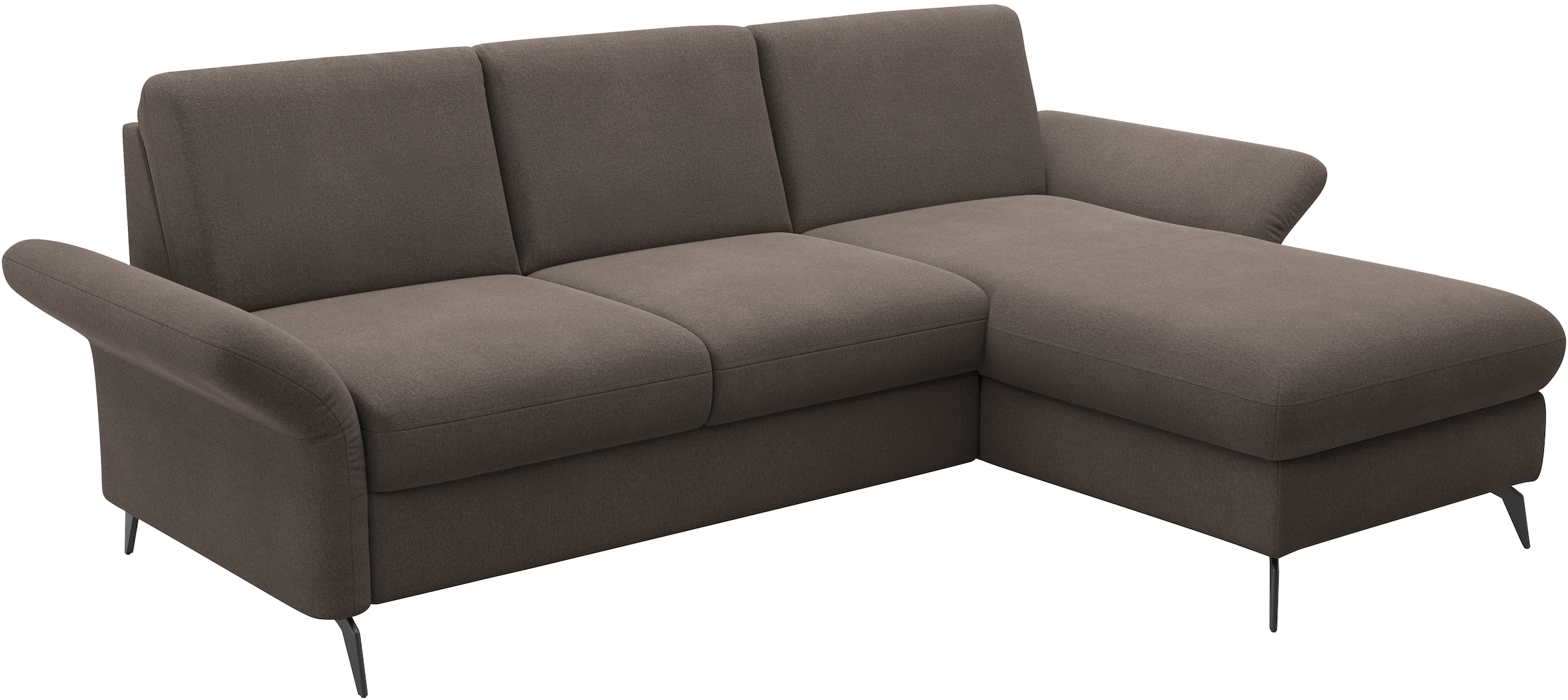 Home affaire Ecksofa »Rochelle«, wahlweise mit Bettfunktion, Bettkasten und Armteilverstellung