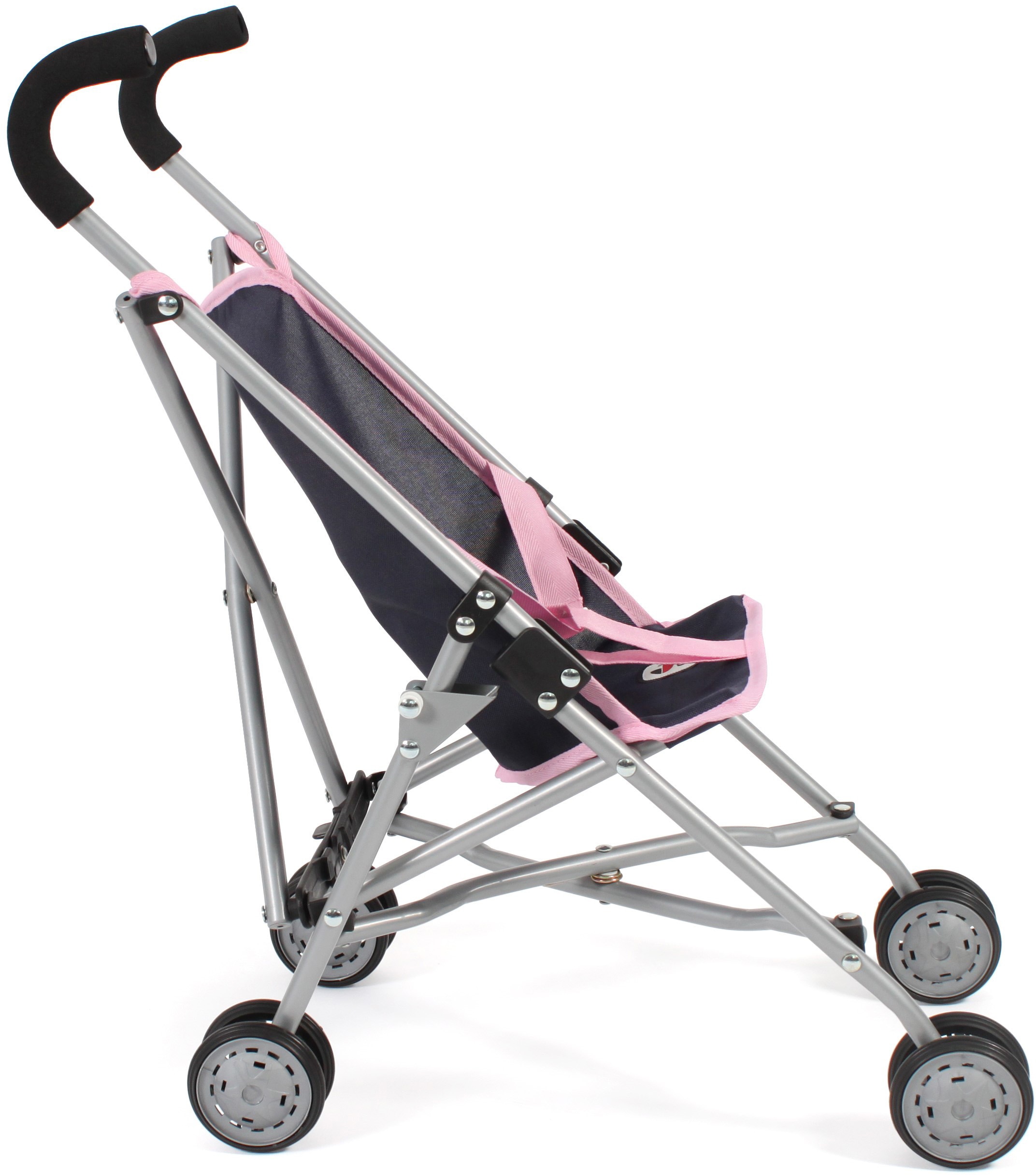 CHIC2000 Puppenbuggy »Roma, Navy Rosa«