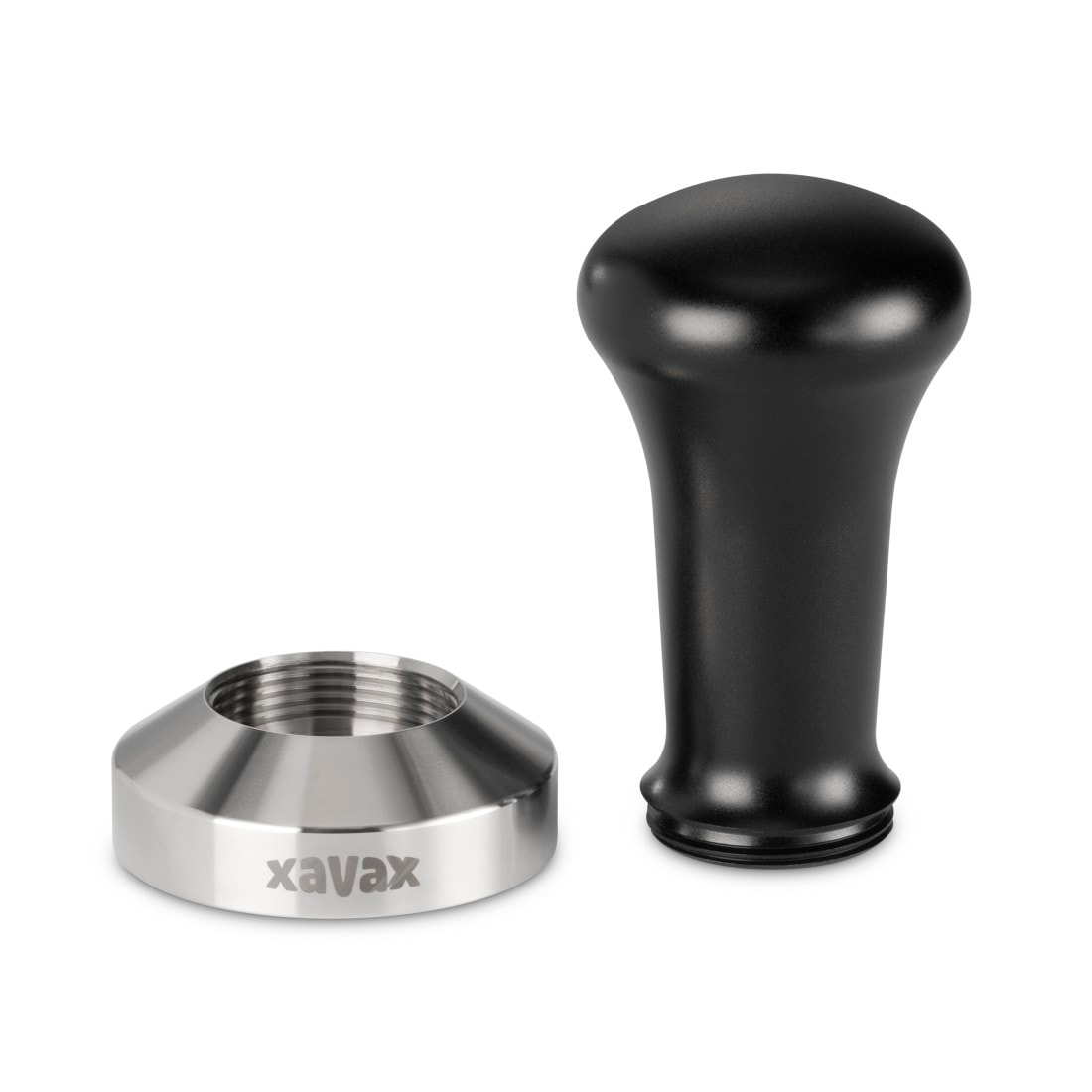 Xavax Tamper »Tamping-Set mit Tamper 51 mm«, (2 tlg.), Tamper mit Tampermatte
