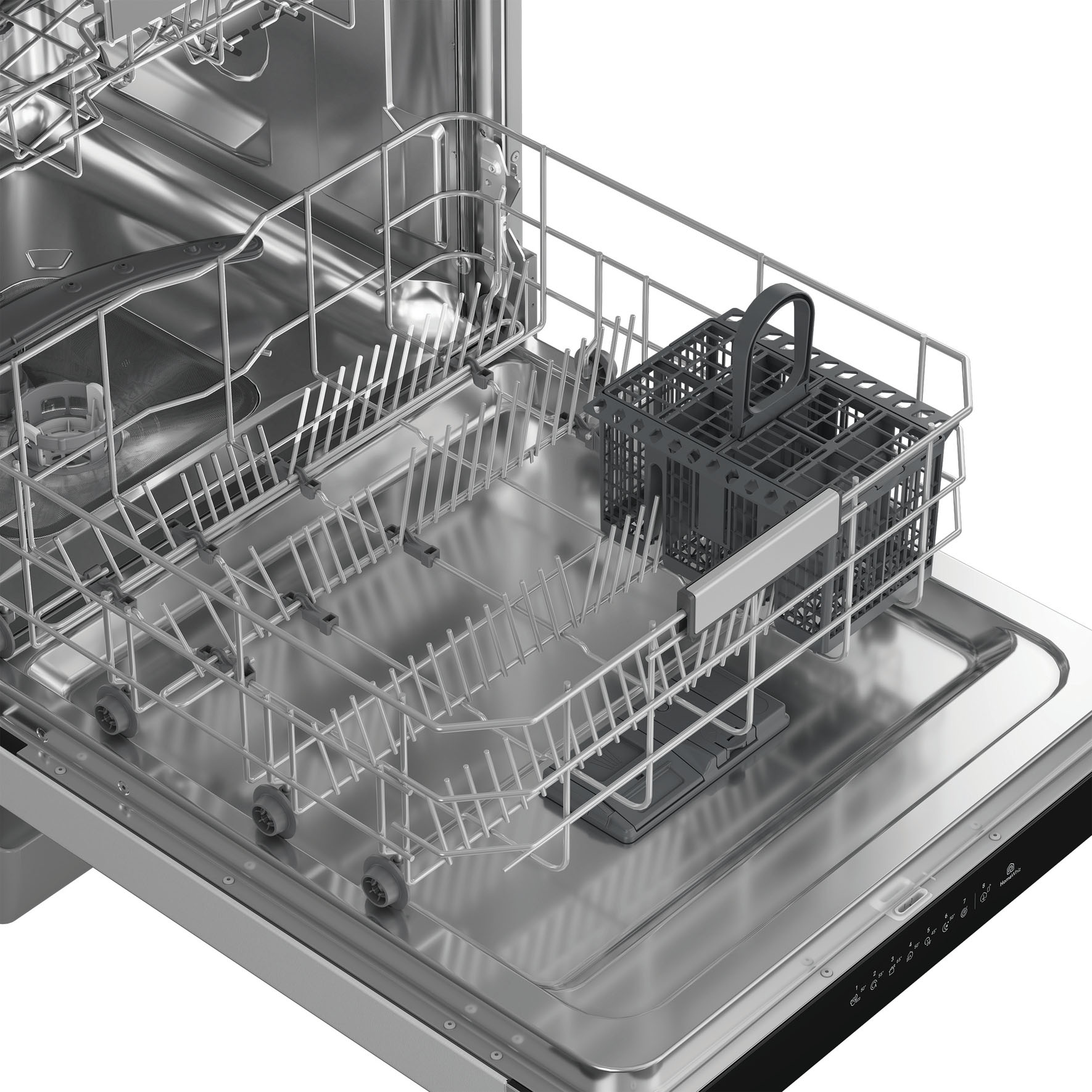 BAUKNECHT Standgeschirrspüler »OBFC Ecosilent2 9760« 9,5 l 14 tlg. Maßgedecke ActiveDry – automatische Türöffnung für bessere Trockungsergebnisse