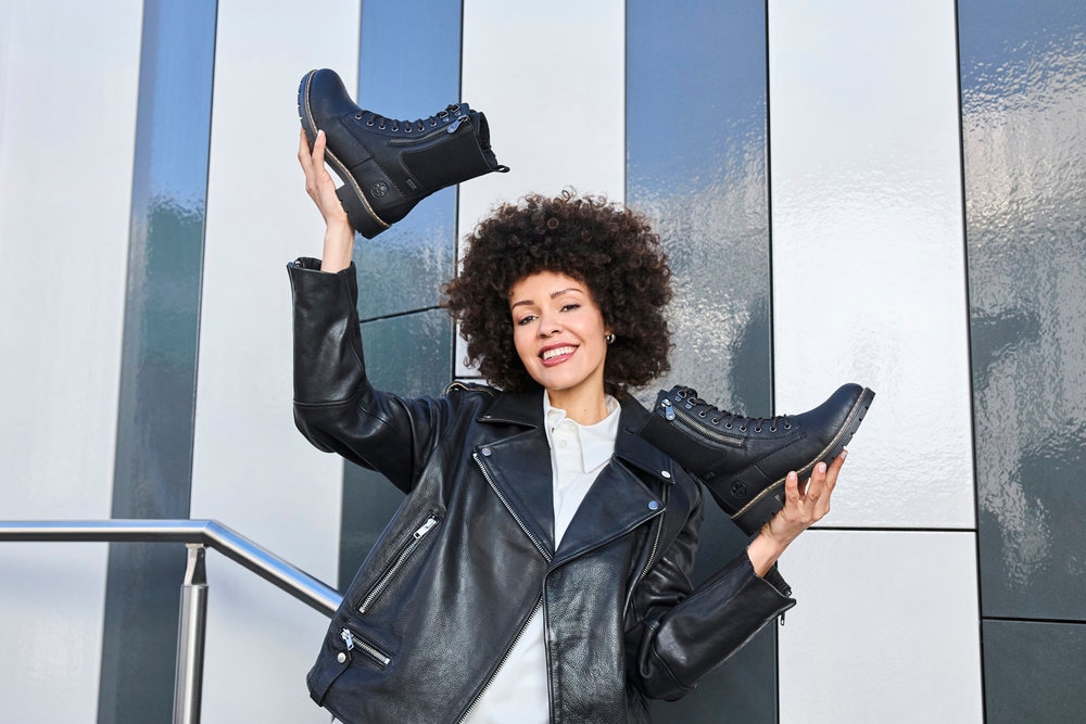 Rieker Winterstiefelette  Winterboots, Schnürboots mit wasserabweisender riekerTEX-Membran