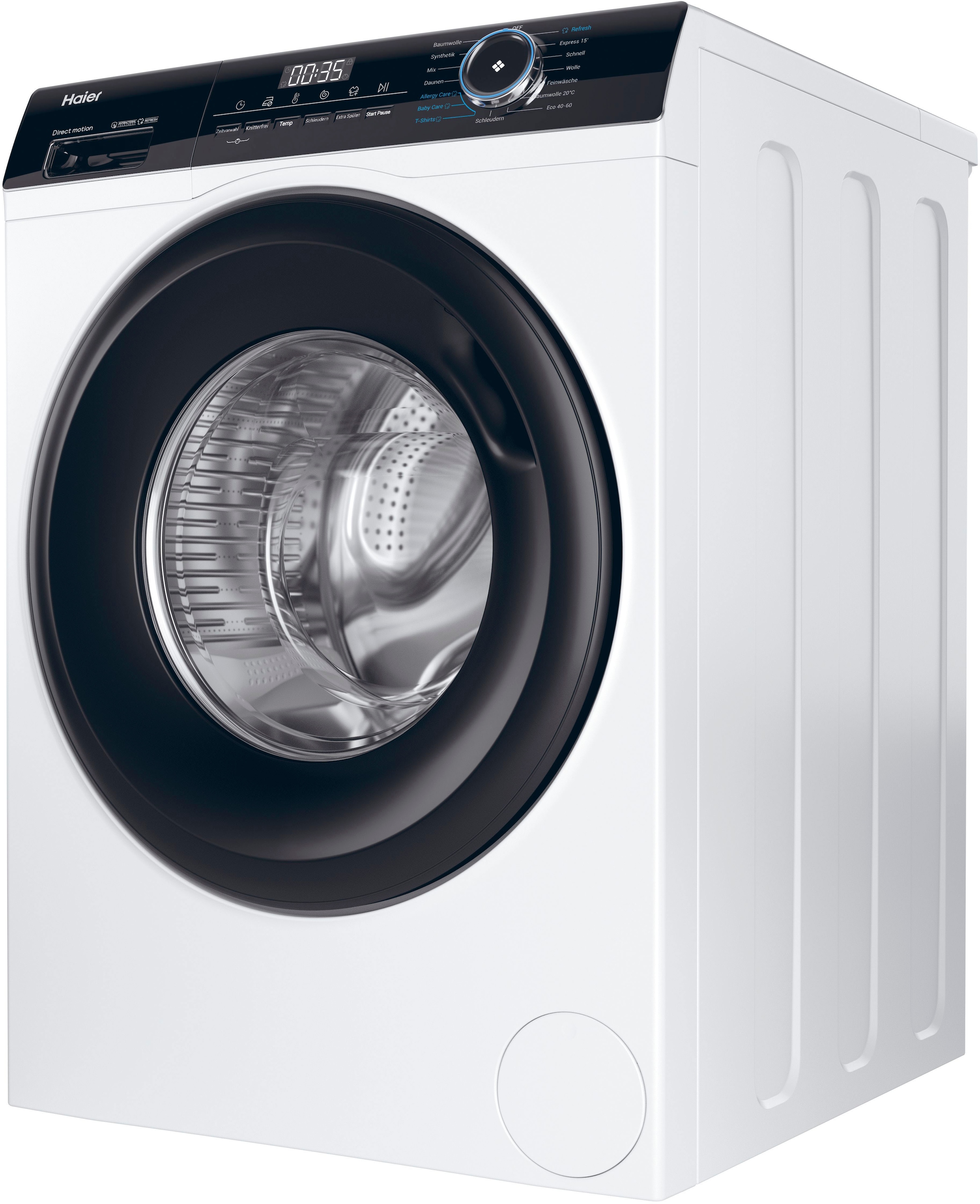Haier Waschmaschine »HW90-B14939«, 9 kg, 1400 U/min, 9 kg, 1400 U/min, Flüsterleiser Motor, Antibakterielle Technologie