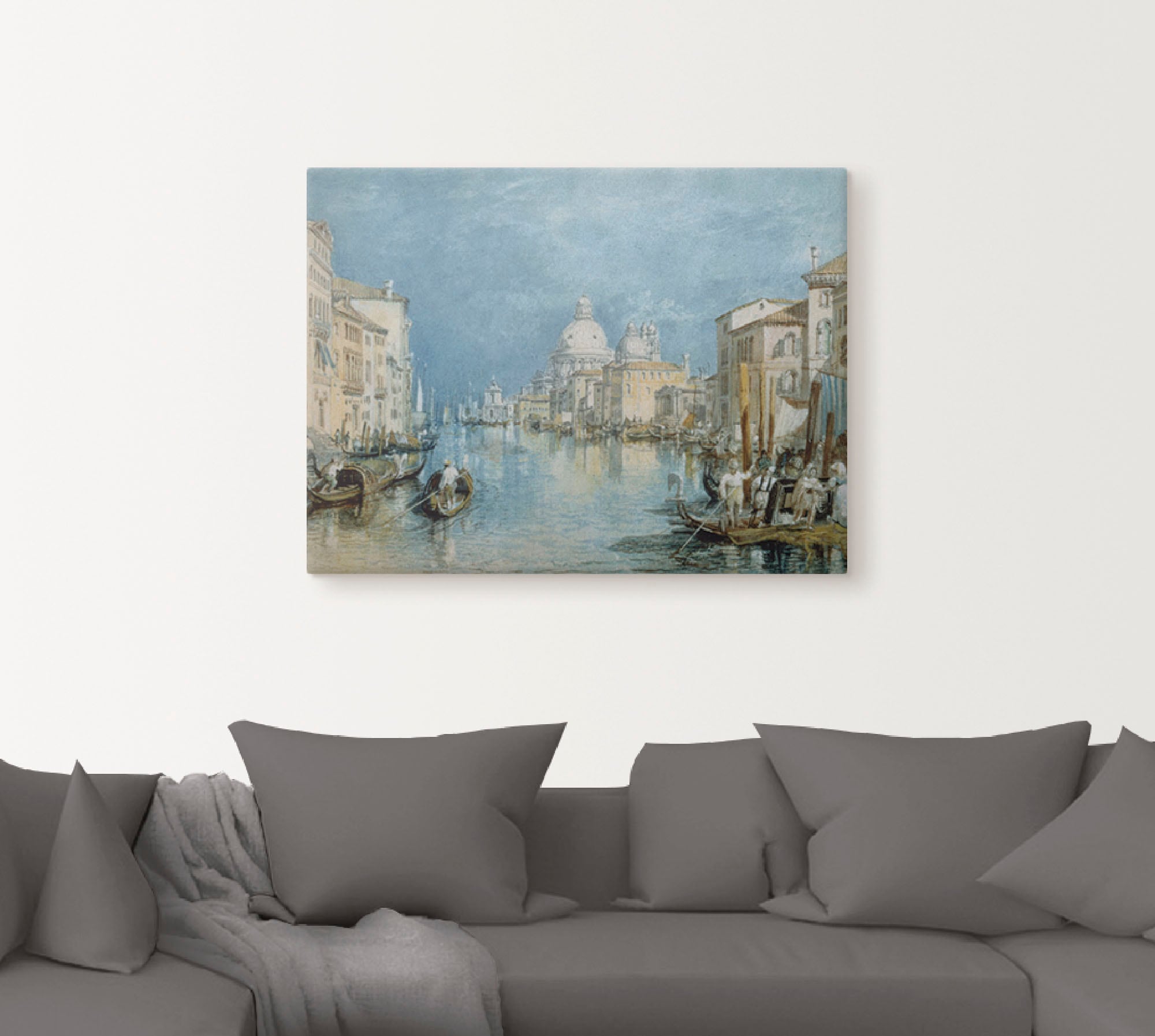 Artland Wandbild »Venedig, Canale Grande.« Italien 1 Stk. tlg. als Leinwandbild, Poster in verschied. Größen