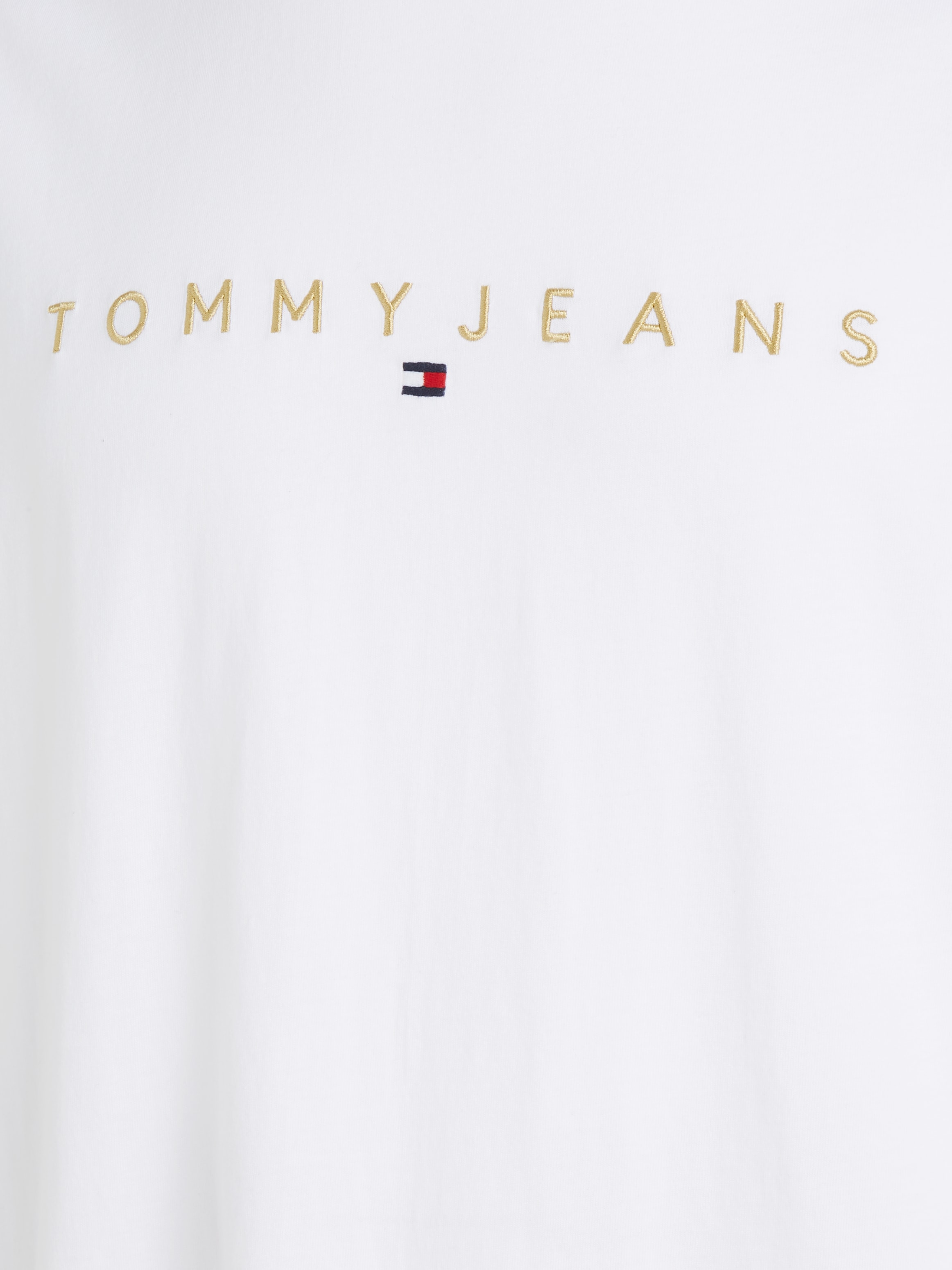 Tommy Jeans T-Shirt »TJM REG GOLD LINEAR LOGO TEE EXT«