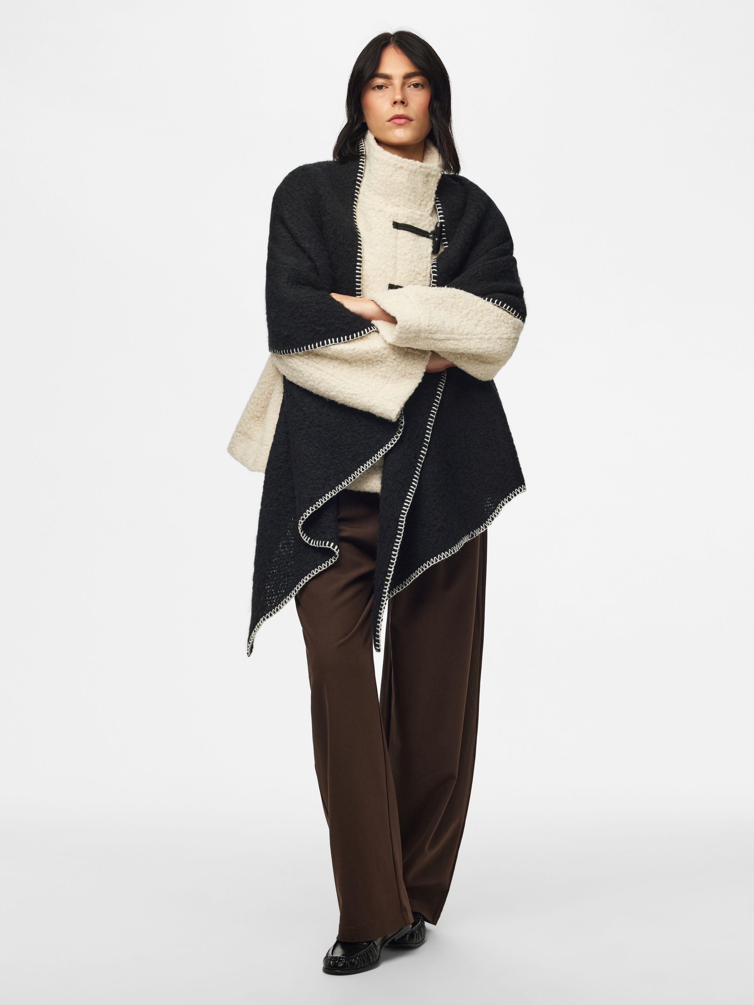 pieces Schal »PCPYRON LONG SCARF NOOS BC« Kunstfaser