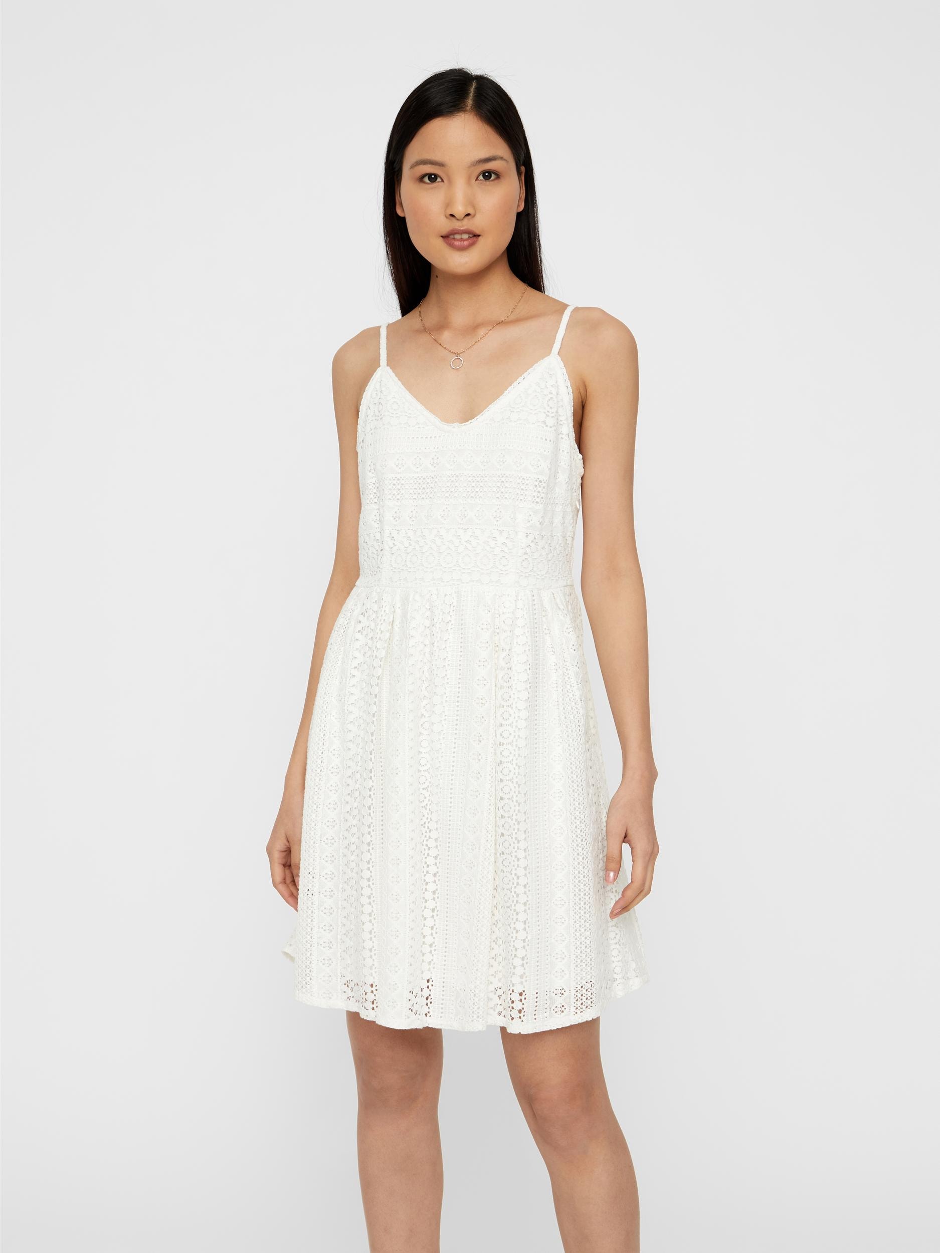 Vero Moda Trägerkleid »VMHONEY LACE PLEATED SINGLET DRESS WVN«