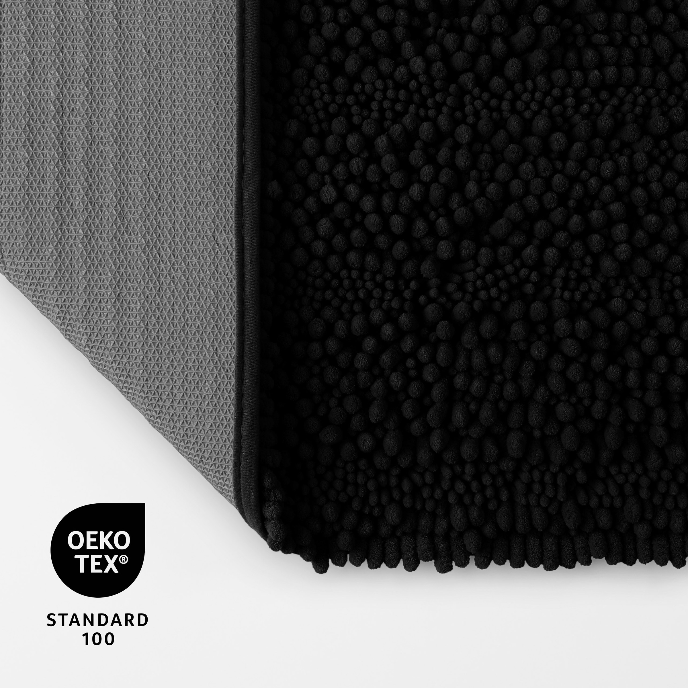 OTTO home Badematte »Torrni« Höhe 22 mm rutschhemmend beschichtet fußbodenheizungsgeeignet | schnell trocknend Badteppich, getuftet, modern, Uni, antirutsch, flauschig, hochflor