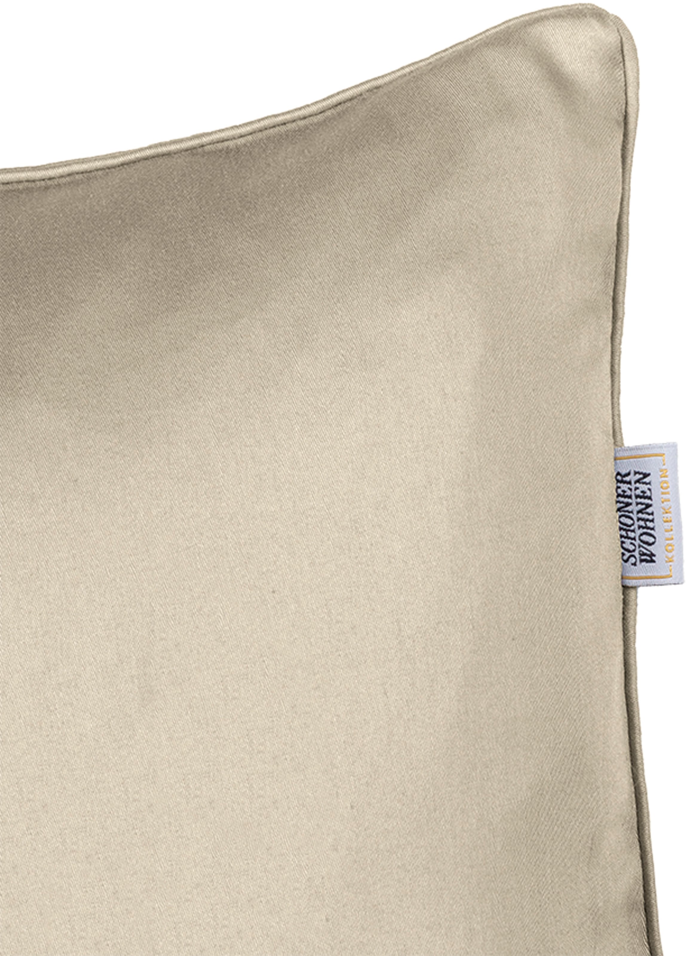 SCHÖNER WOHNEN-Kollektion Kissenbezüge »Pure«, (2 St.), 2-teilig, aus Baumwolle