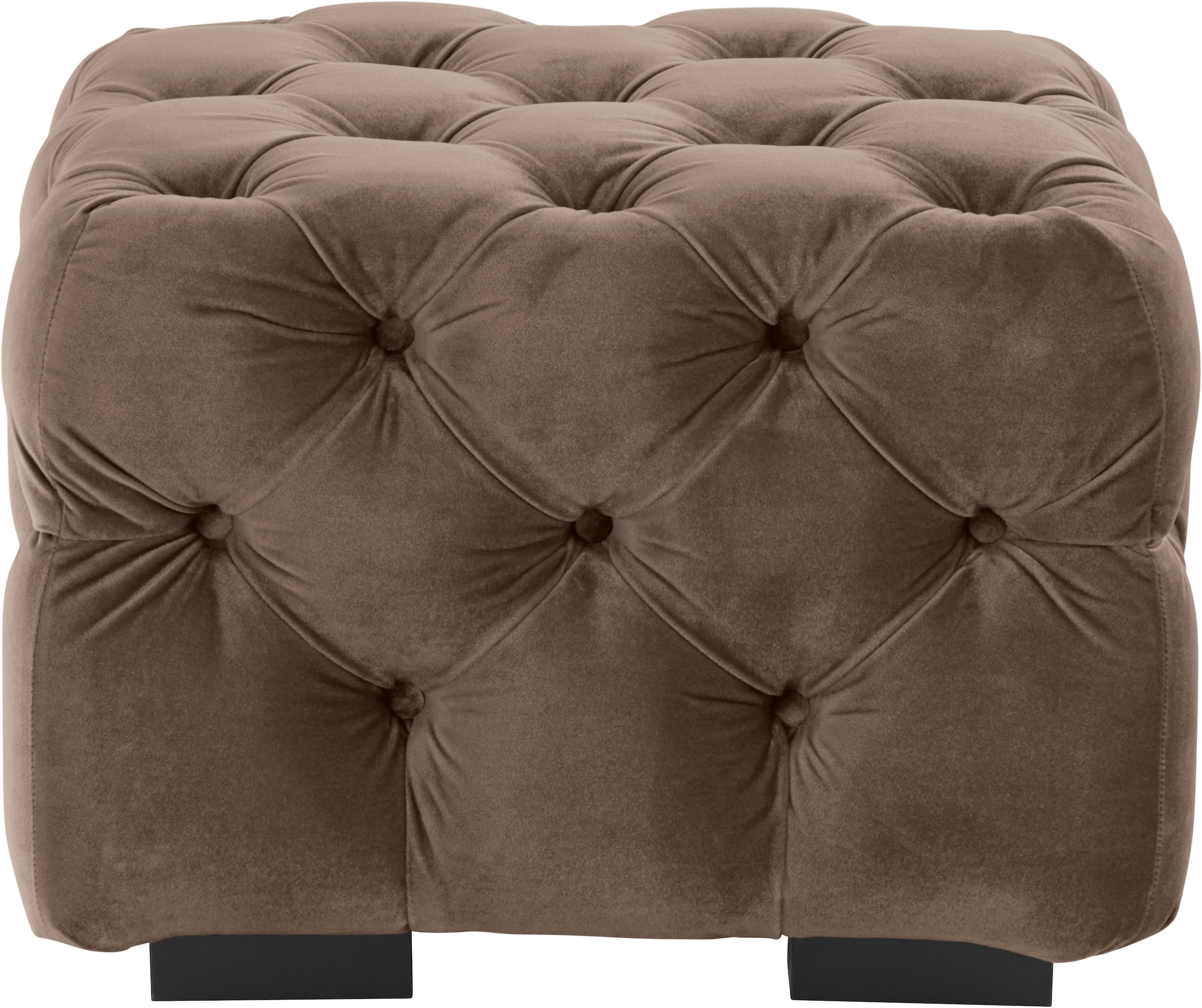 Home affaire Polsterhocker »Kalina« mit klassischer Chesterfield-Knopfheftung, passend zur  Serie "Kalina"