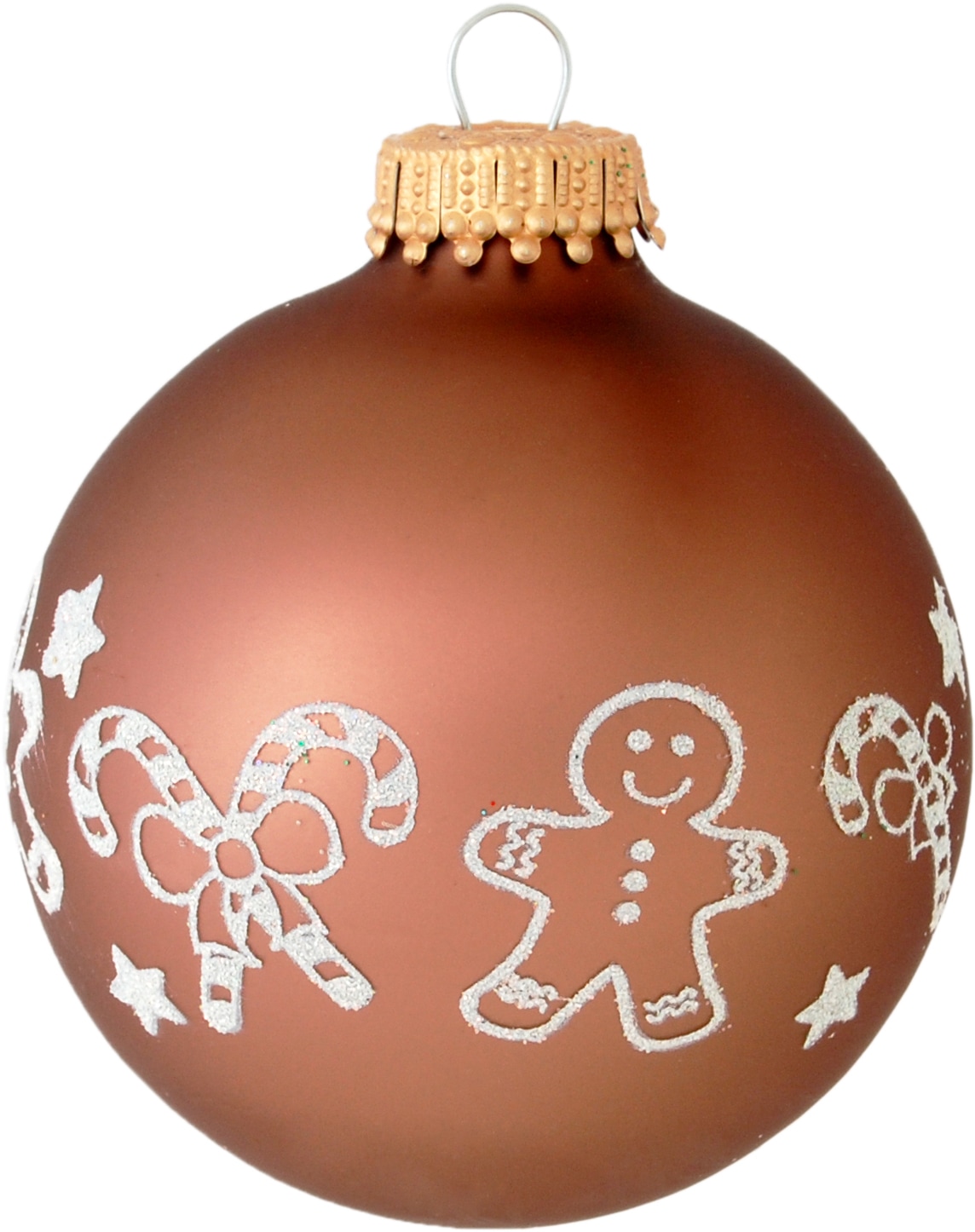 Krebs Glas Lauscha »CBK00046, Christbaumkugeln Online OTTO Shop Weihnachtsbaumkugel St.), Weihnachts-Motiv bestellen 4 aus Glas«, Glas, Weihnachtsdeko, Christbaumschmuck, im (Set, mit