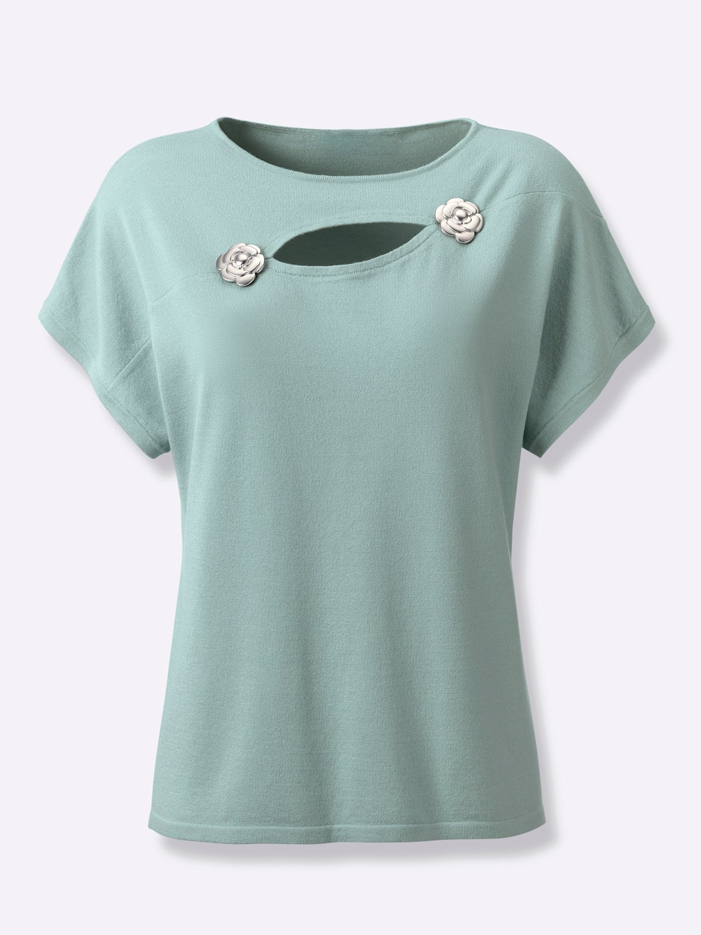 creation L Kurzarmpullover »Pullover«