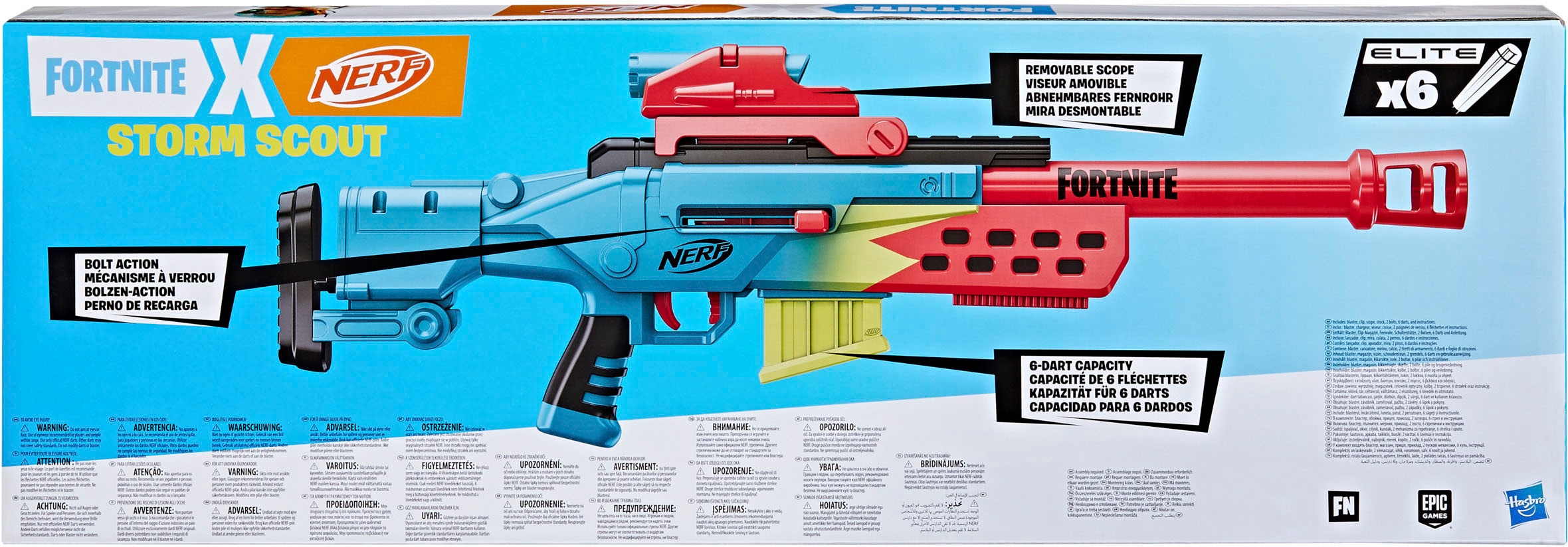 Hasbro Blaster »Nerf Fortnite Storm Scout«, inkl. 6 Darts