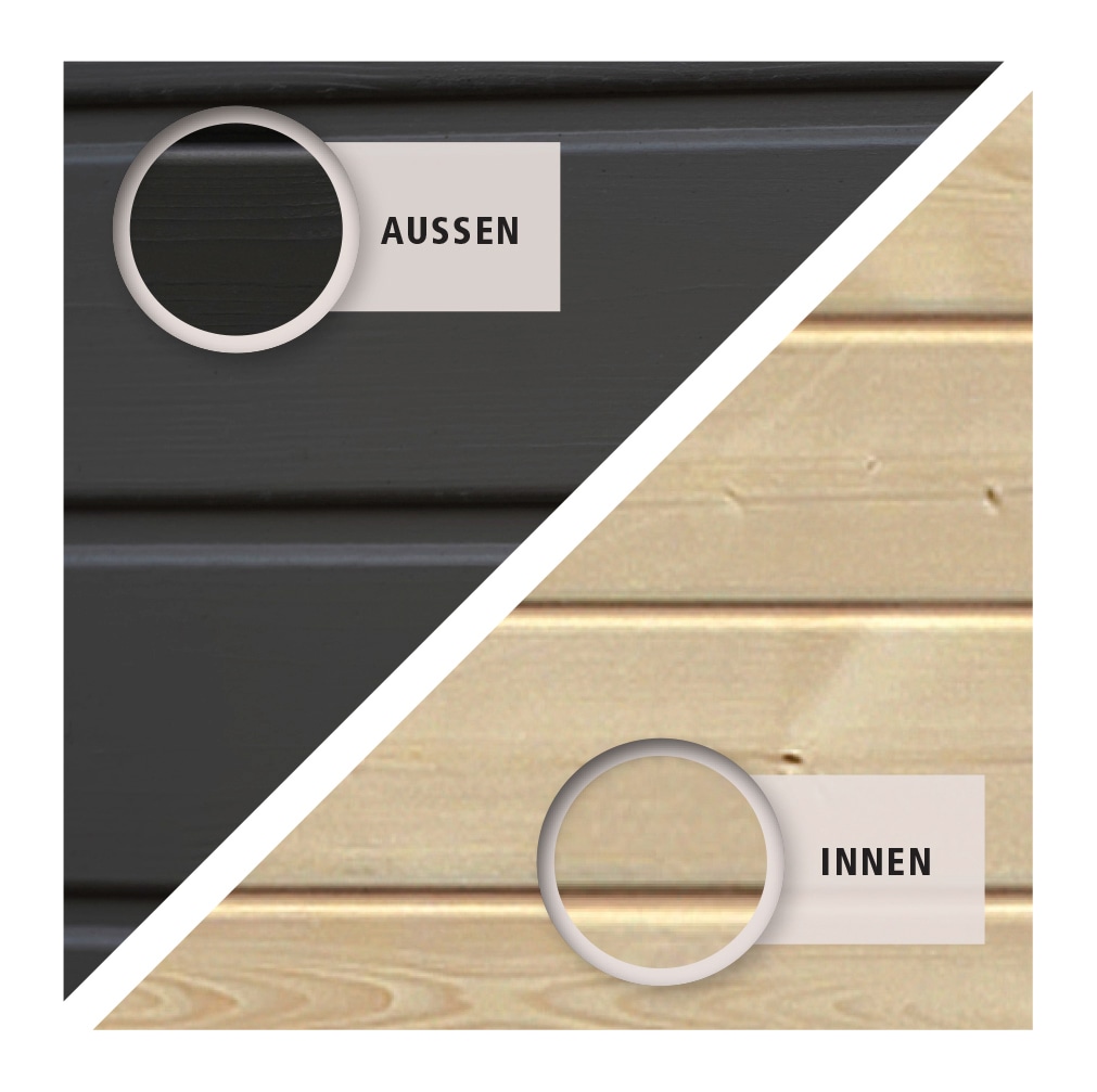 Karibu Gartenhaus »Nordsee 4«