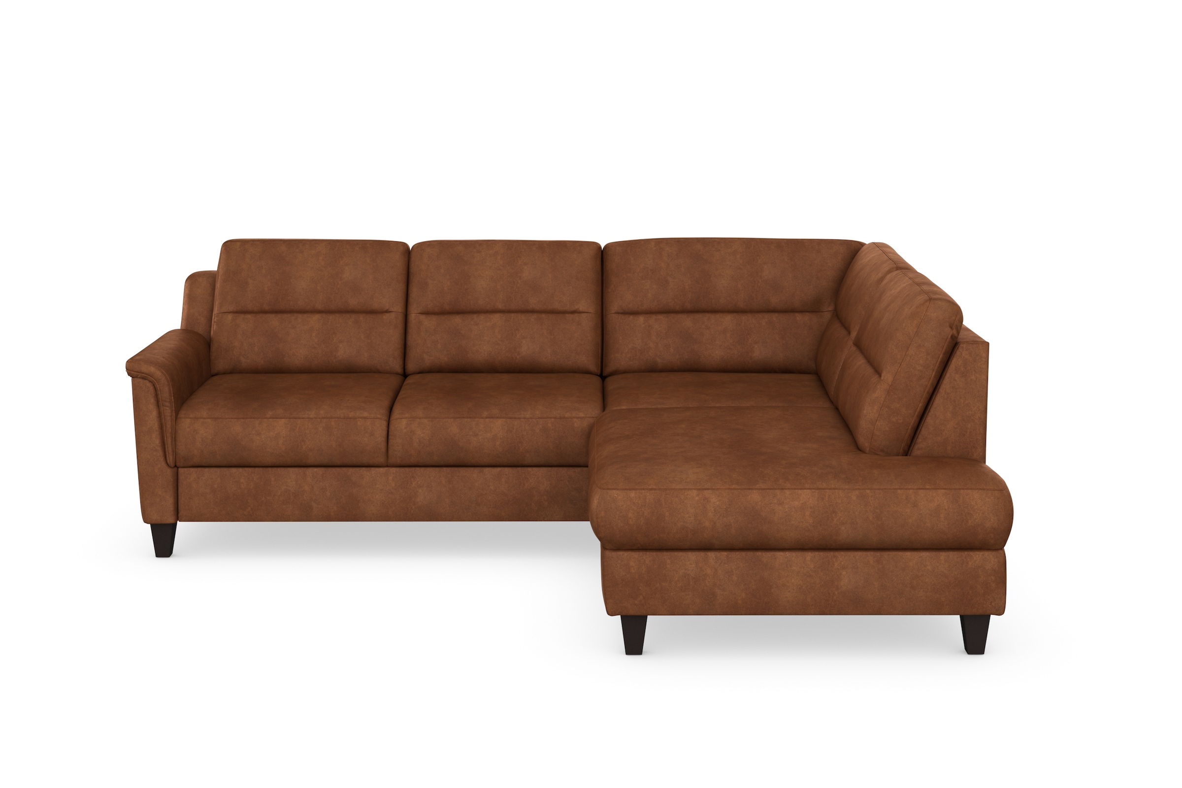 sit&more Ecksofa »Farö L-Form«, inklusive Federkern, wahlweise mit Bettfunktion und Bettkasten