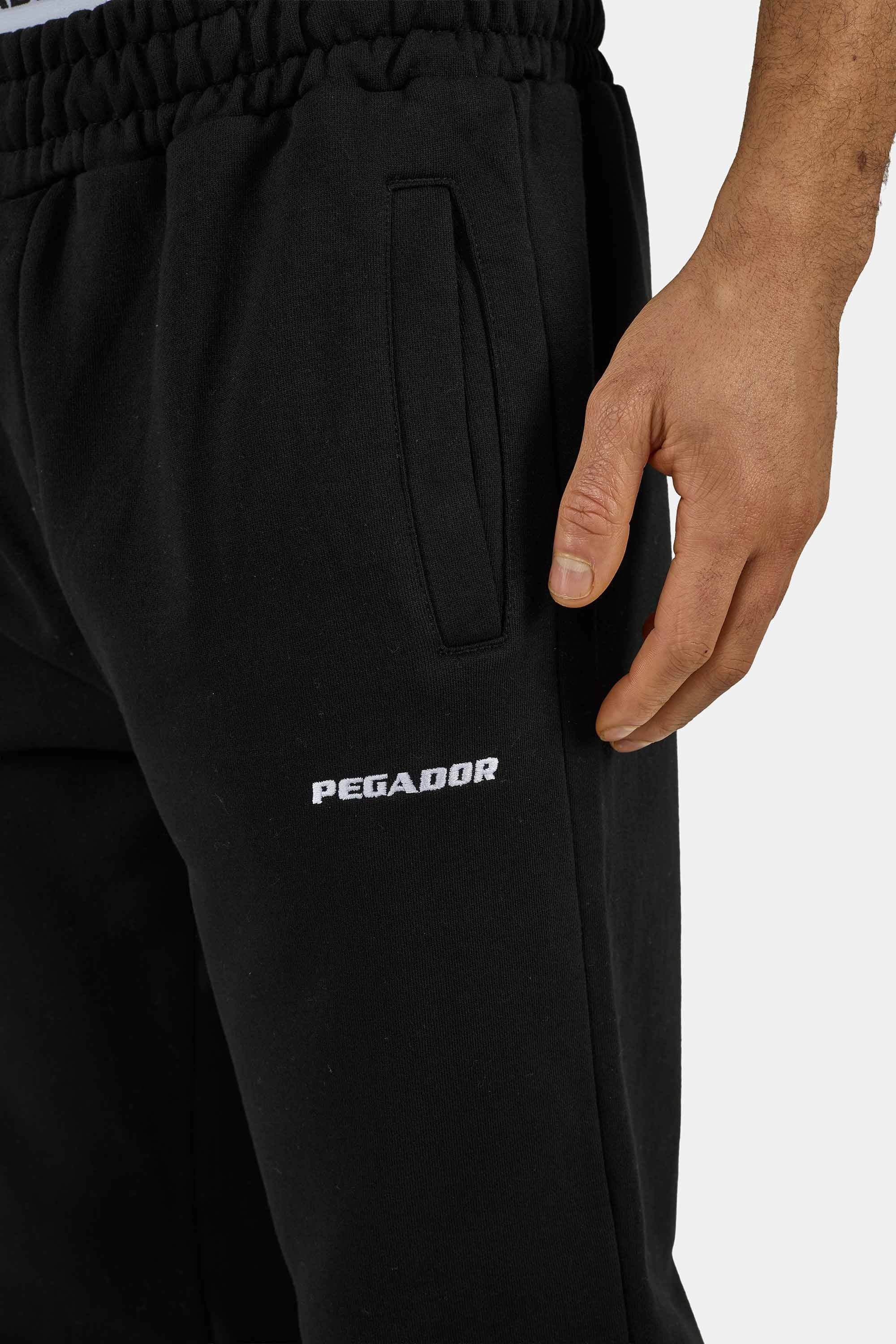 PEGADOR Sweathose »Logo Wide Sweat Pants«  Baumwollmischung, weit