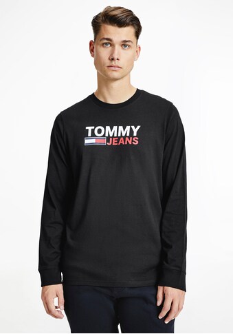 Tommy Jeans Langarmshirt »TJM LONGSLEEVE CORP LOGO TEE« kaufen