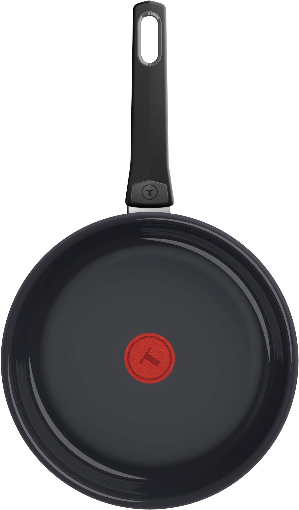 Tefal Bratpfanne »Ceramic Control Grey« Aluminium 1 tlg. Keramikbeschichtung, Induktion, Thermo-Signal Temperaturanzeiger