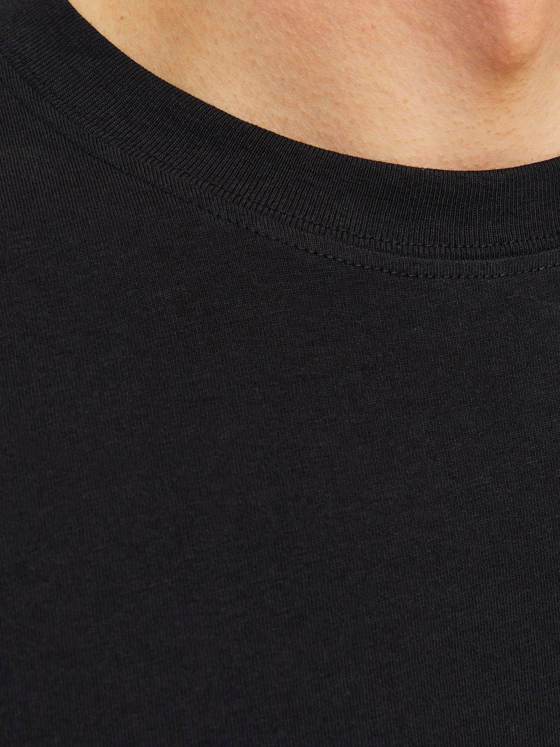 Jack & Jones Rundhalsshirt »JJECHARGE TEE O-NECK NOOS«, mit Rundhalsausschnitt