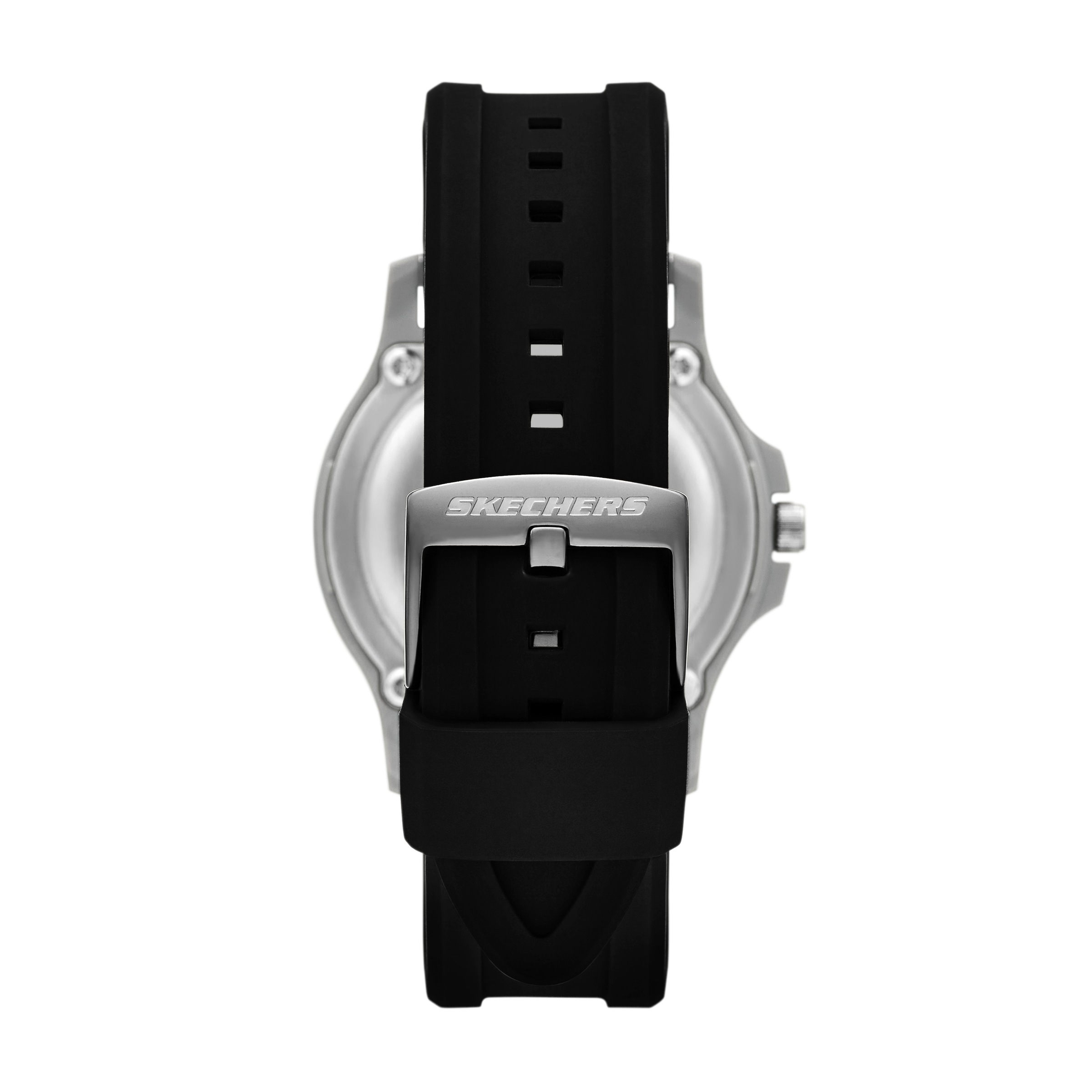 Skechers Quarzuhr »Glen Oaks« Armbanduhr, Herrenuhr, Silikonarmband, analog, Tag