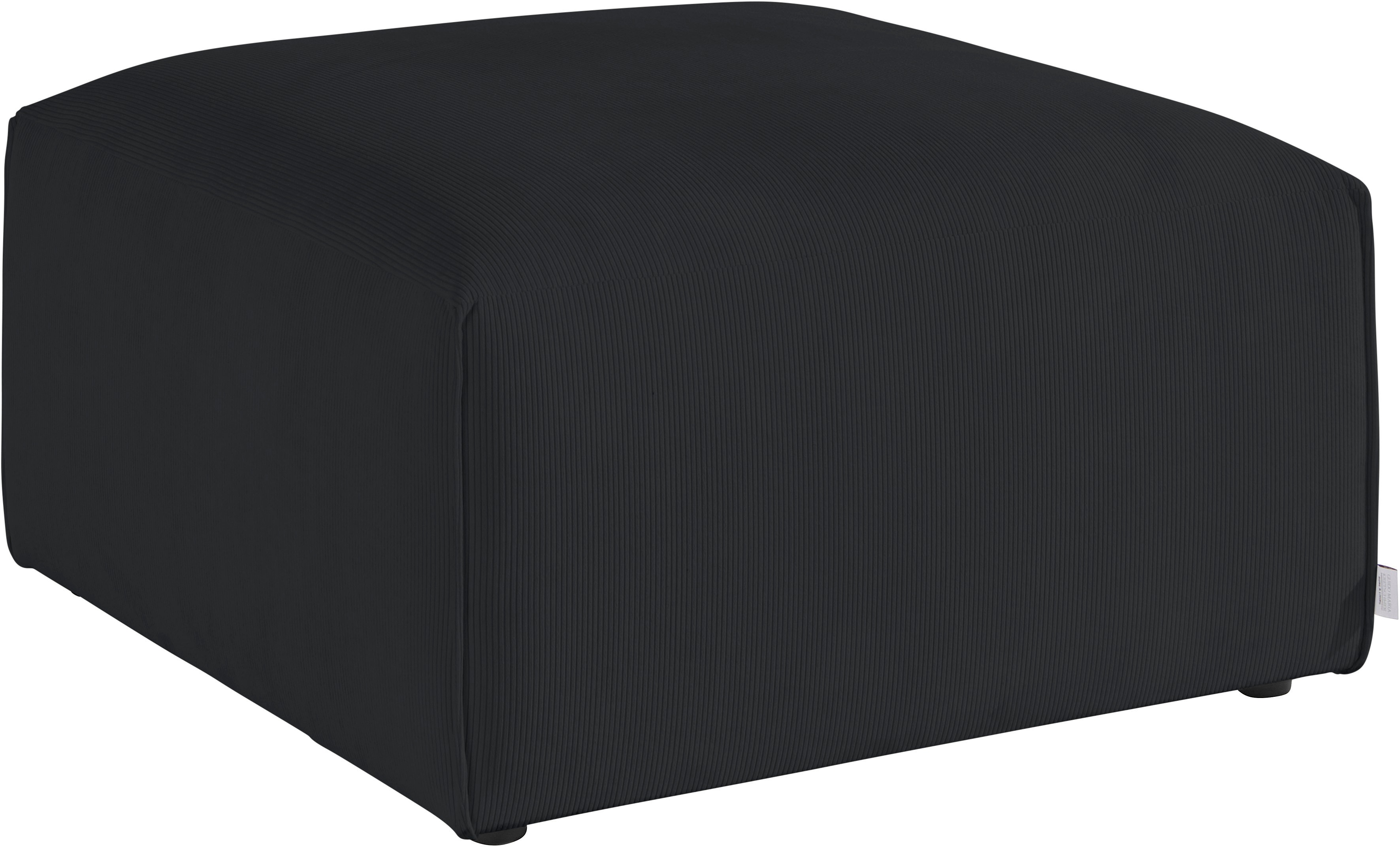 Home Affaire Hocker »Comfine« Modul-Hocker zur indiviuellen Zusammenstellung in schwarz, Größe B/H/T: 80 cm x 46 cm x 80 cm