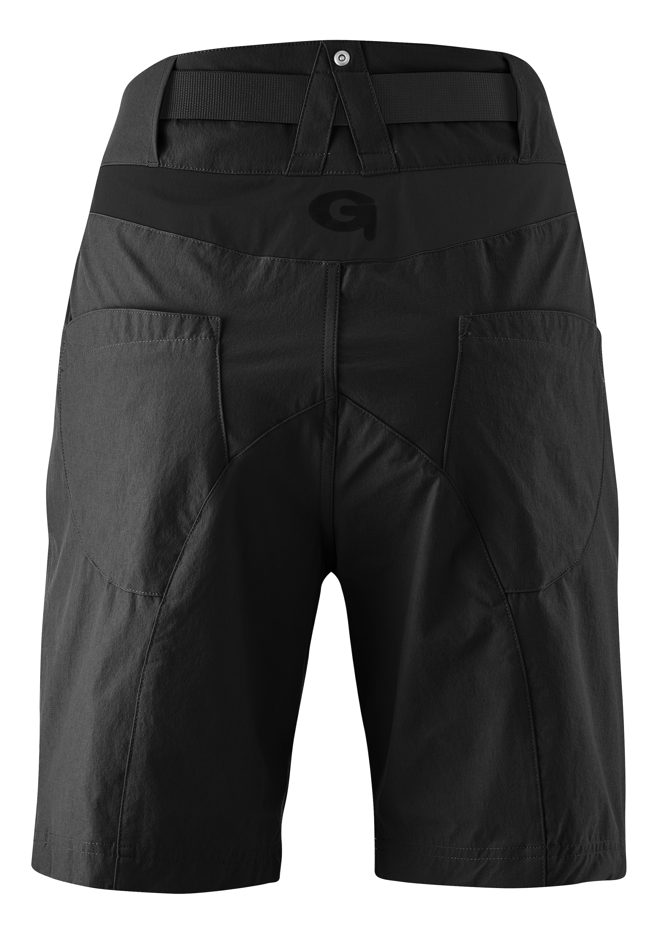 Gonso Fahrradhose »Mira 0«, kurze Damen Radhose mit Sitzpolster, wasserabweisend, inkl. Gürtel