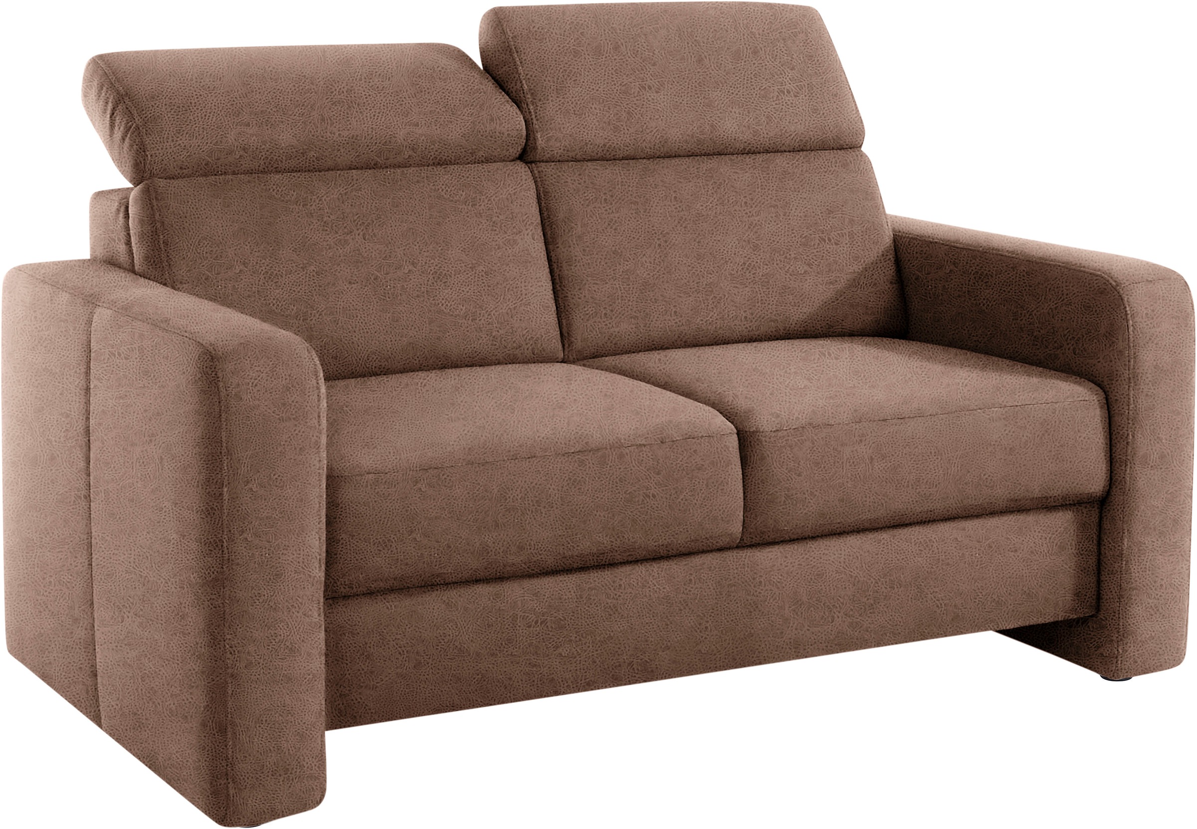 sit&more 2-Sitzer »Bologna« inklusive Kopfteilverstellung und Federkern