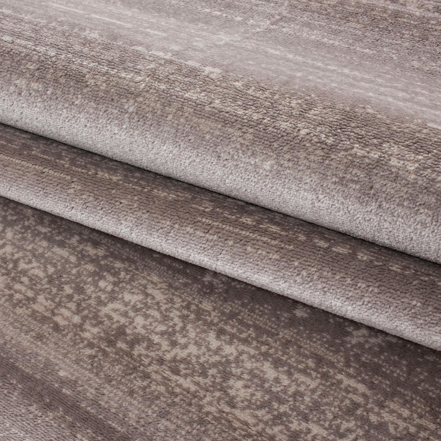 Ayyildiz Teppiche Teppich »Plus 8000«, rechteckig, 6 mm Höhe, Läufer, gestreifter Flachflor, robust, Webteppich, alle Räume