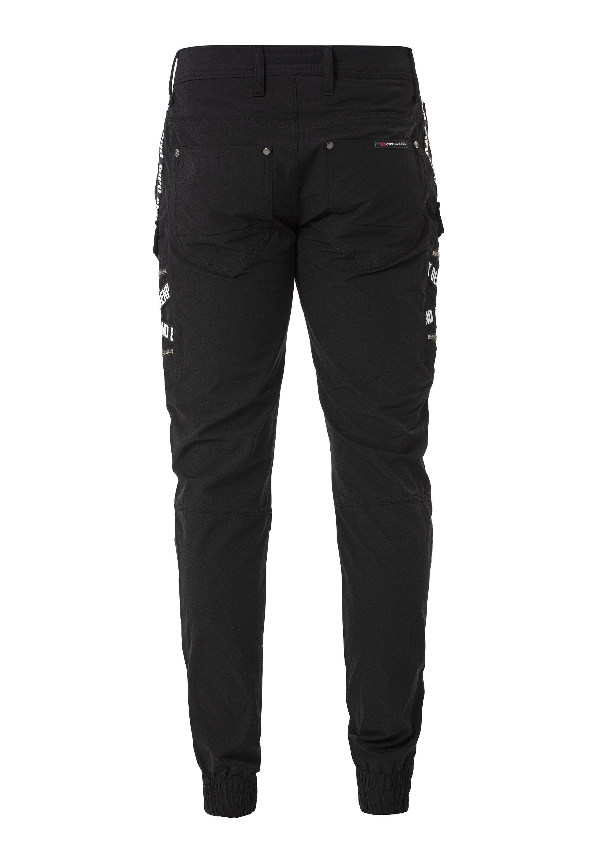 Cipo & Baxx Cargohose »Cipo & Baxx Hose«  mit Trendigen Markenschriftzügen
