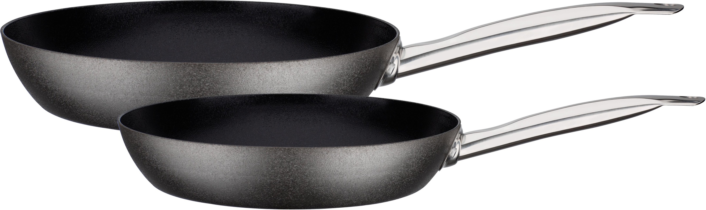 GSW Pfannen-Set »Avanti«, Karbon-Stahl, (Set, 2 tlg.), Induktion