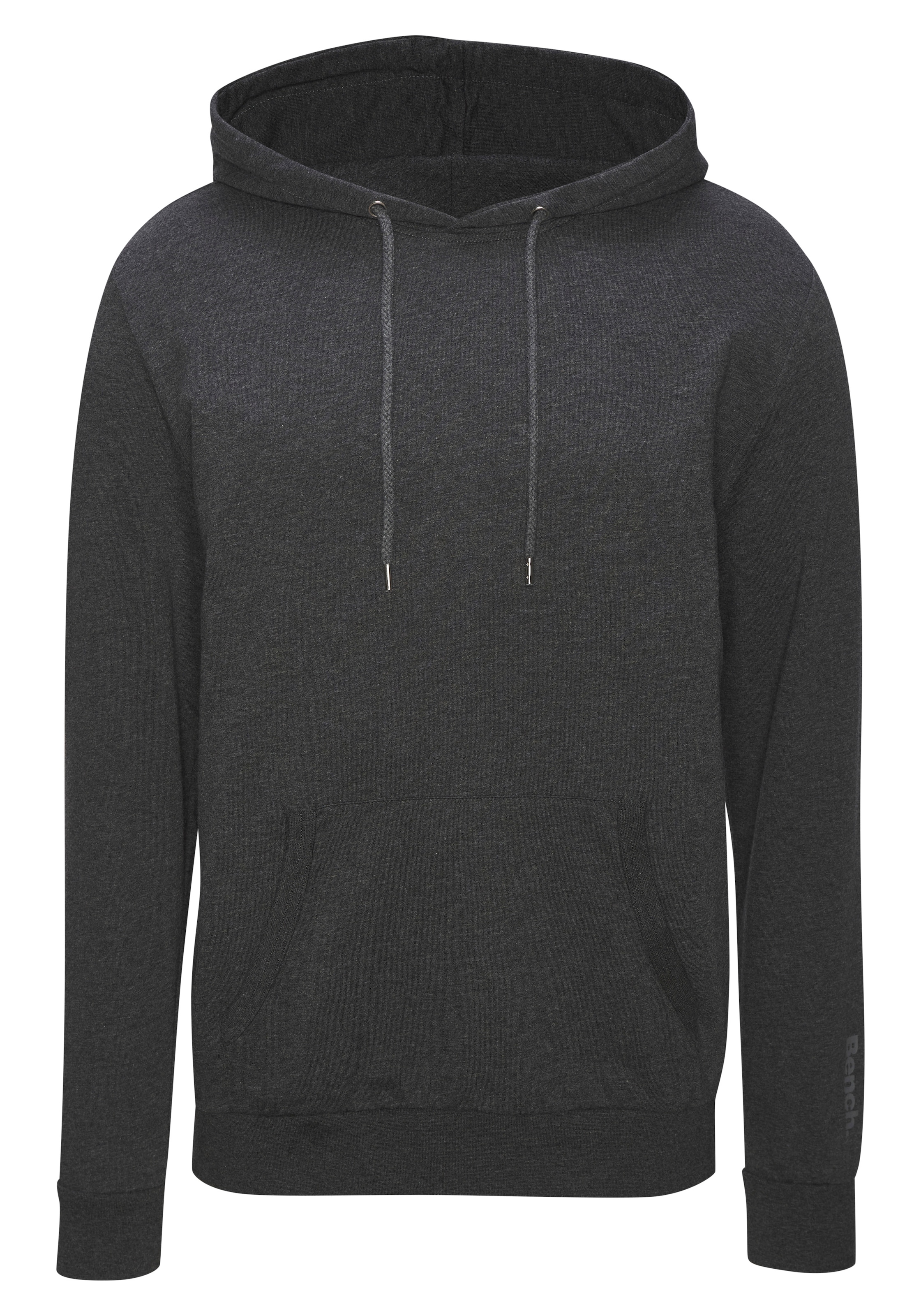 Bench. Loungewear Hoodie , Langarm, Sweatshirt mit Rundhals und Kapuze, Baumwollmischung
