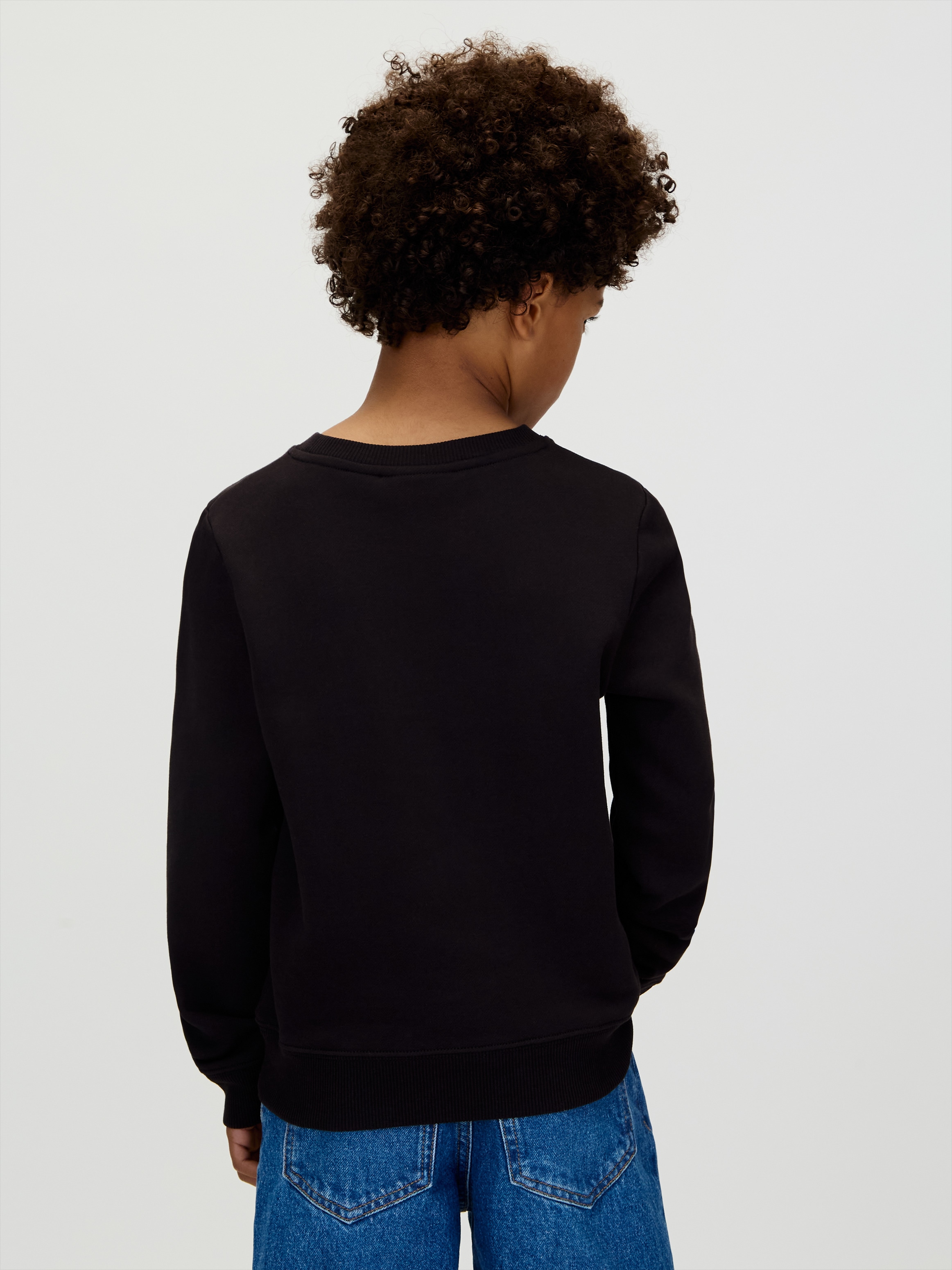 Calvin Klein Jeans Sweatshirt »FESTIVE MONO SWEATSHIRT«, für Kinder bis 16 Jahre, Applikation