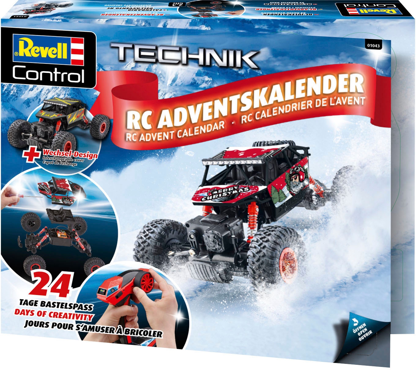 Revell® Spielzeug-Adventskalender »Revell Control, RC Crawler«, ab 8 Jahren