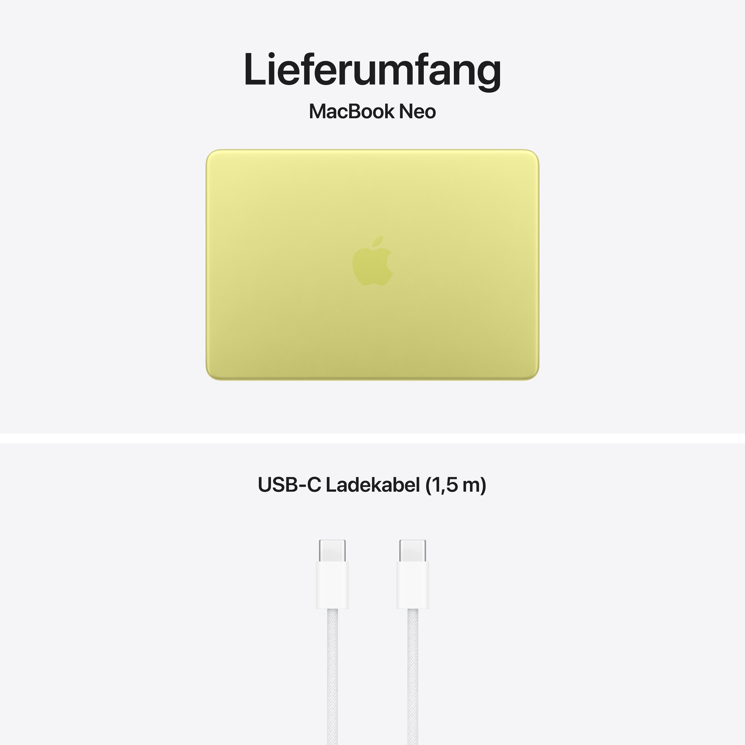 Apple Notebook »Macbook Neo 13"« 33,02 cm / 13 ″ Apple A18 Pro 5-Core GPU 256 GB SSD