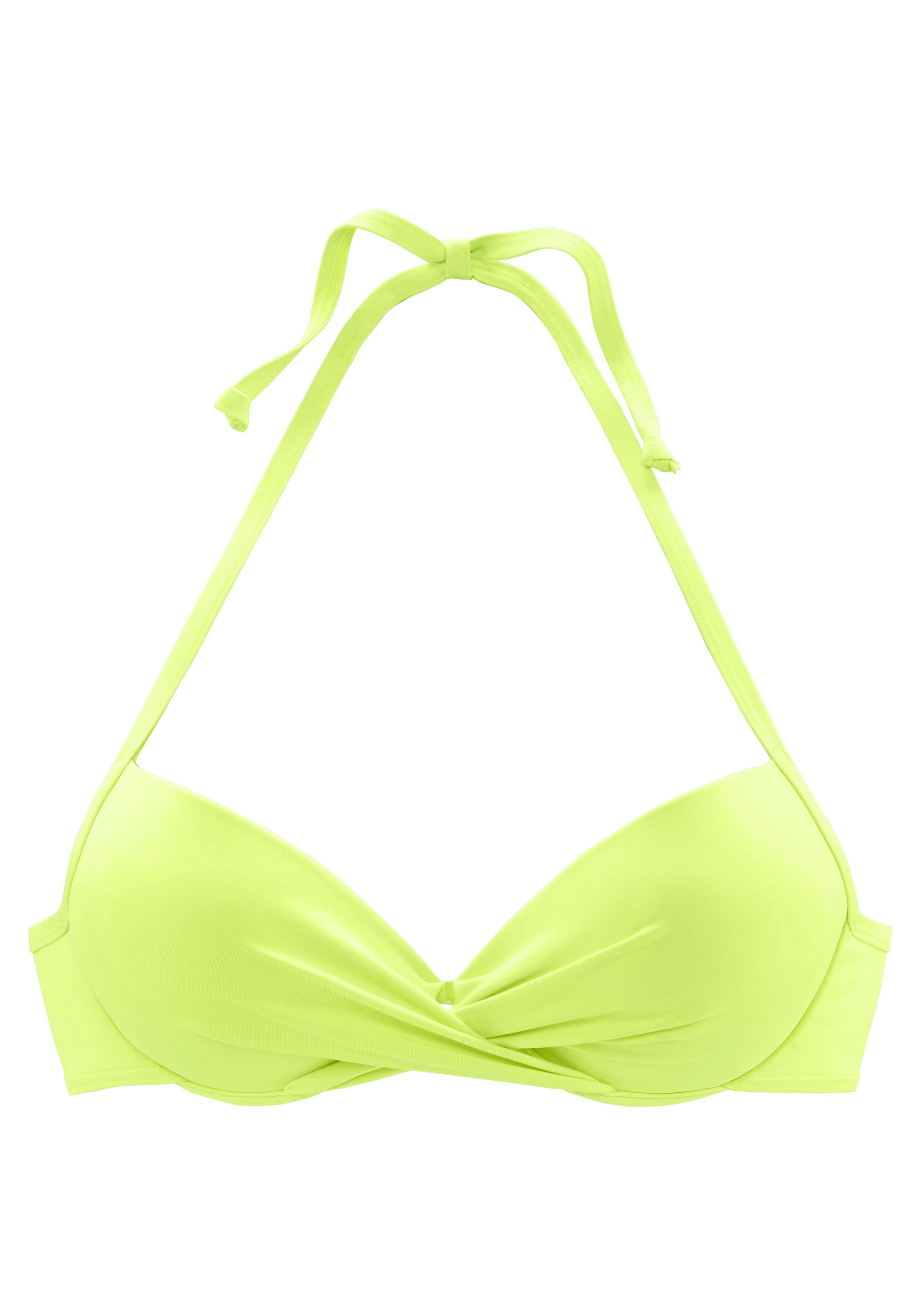 s.Oliver Push-Up-Bikini-Top »Spain«, in Wickeloptik