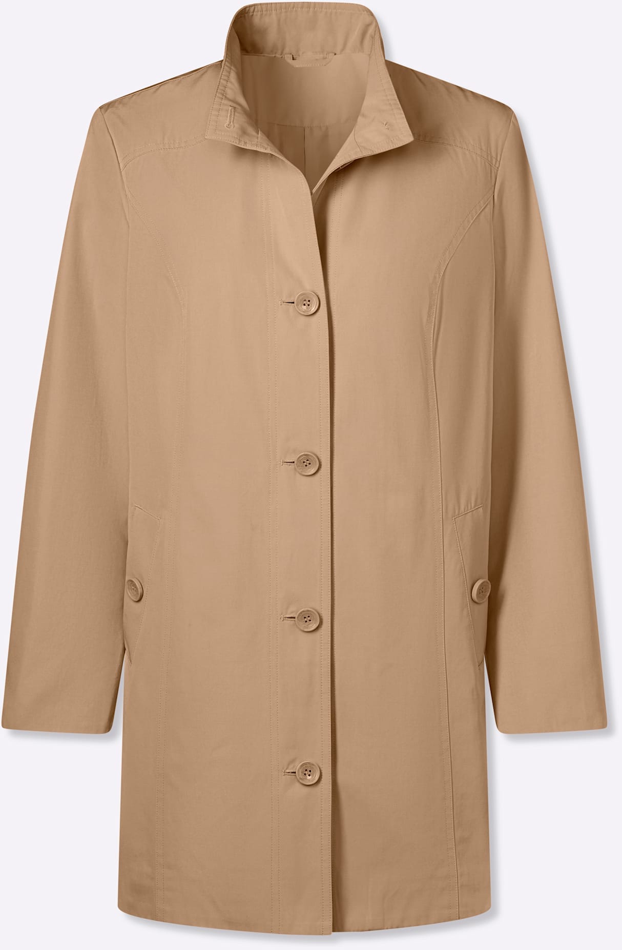 Classic Basics Langjacke ohne Kapuze