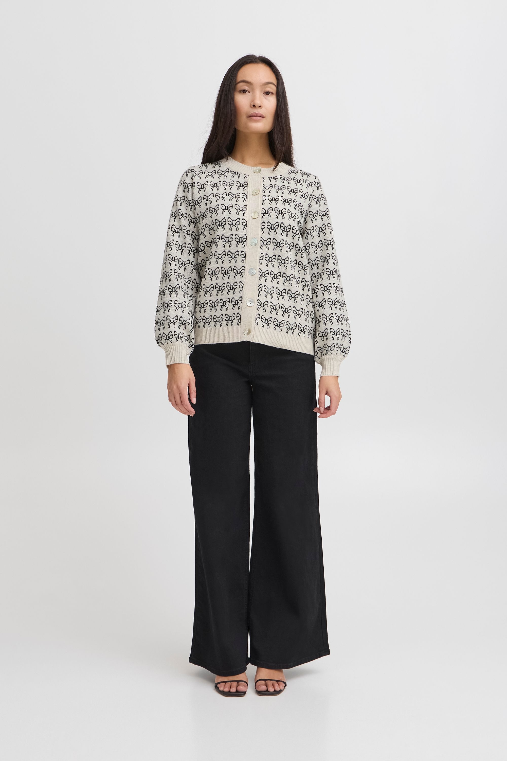 Ichi Strickweste »Strickjacke IHBRIELLE CA3«, (1 tlg.)