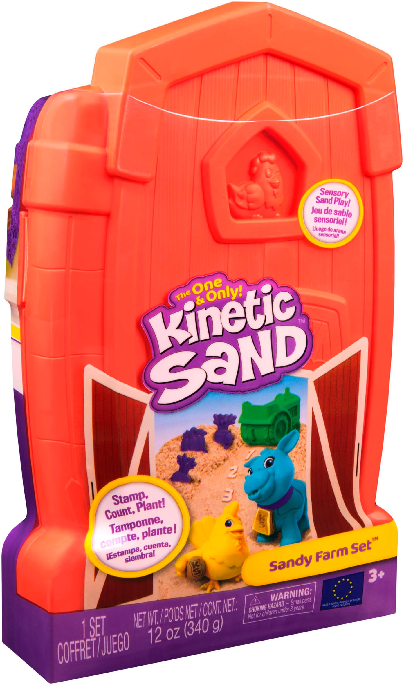 Spin Master Kreativset »Kinetic Sand Sandy Farm Set«