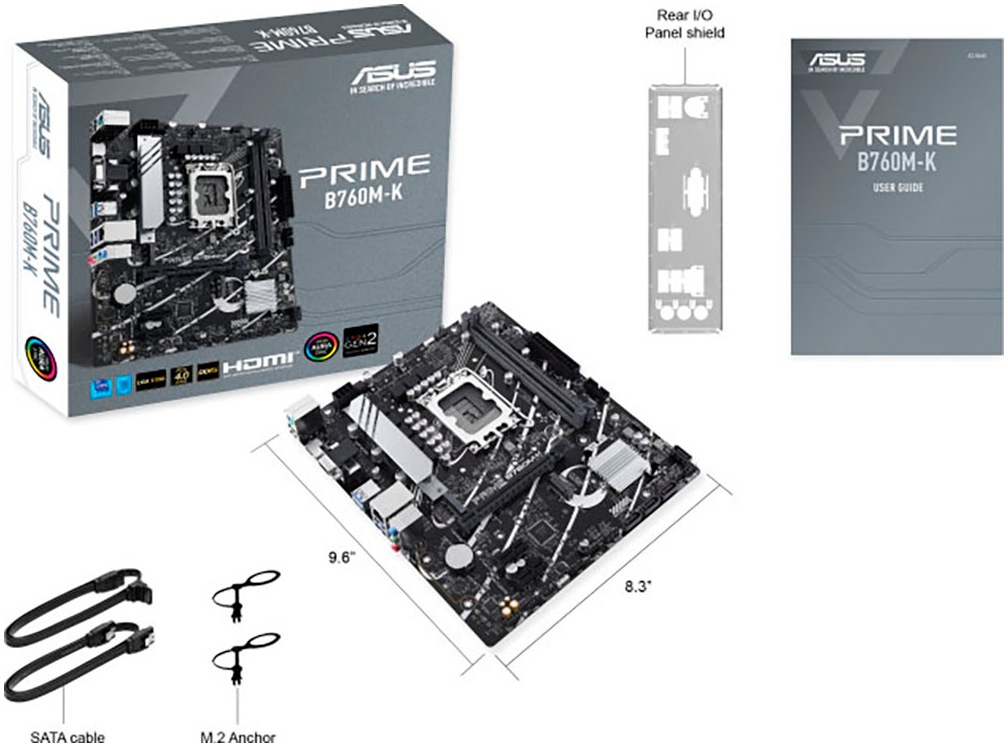 Asus Mainboard »PRIME B760M-K«