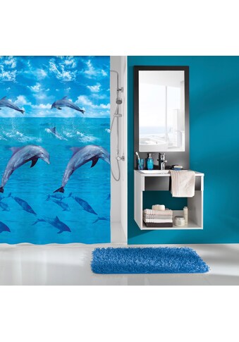 Kleine Wolke Duschvorhang »Dolphin«, Breite 180 cm, Höhe 200 cm kaufen